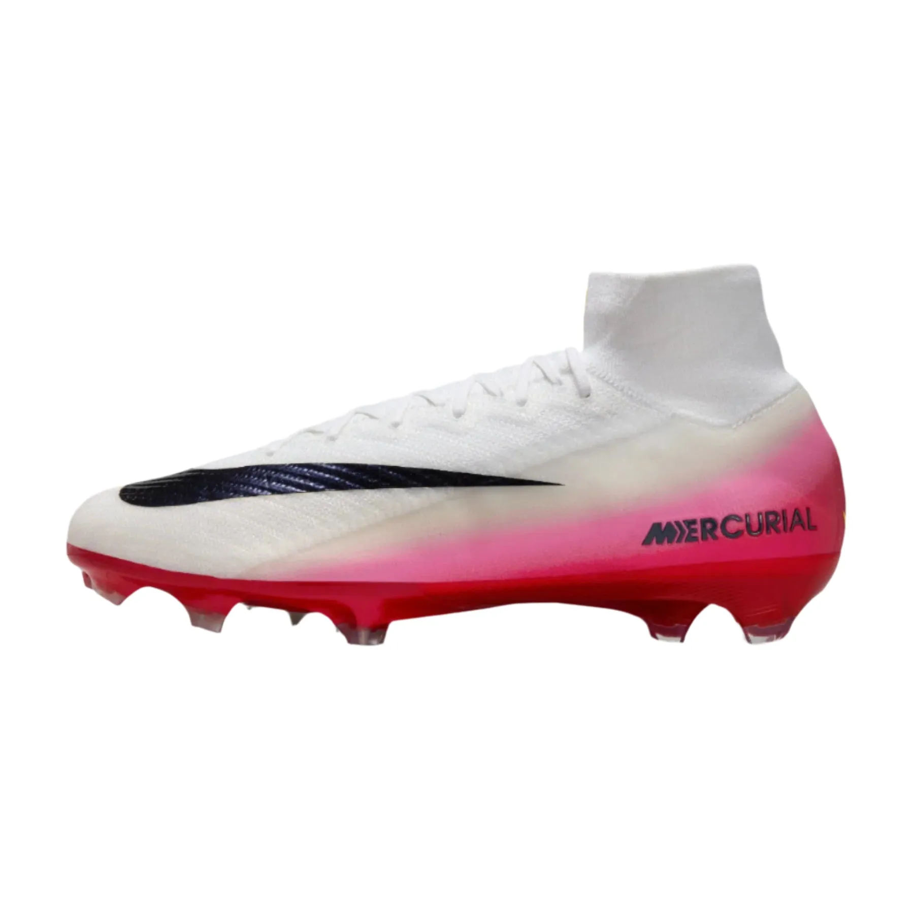 Nike Zoom Superfly 10 LV8 Elite Firm Ground Soccer Cleats (University Red/Dark Obsidian) Padded Fit Spatial Awareness