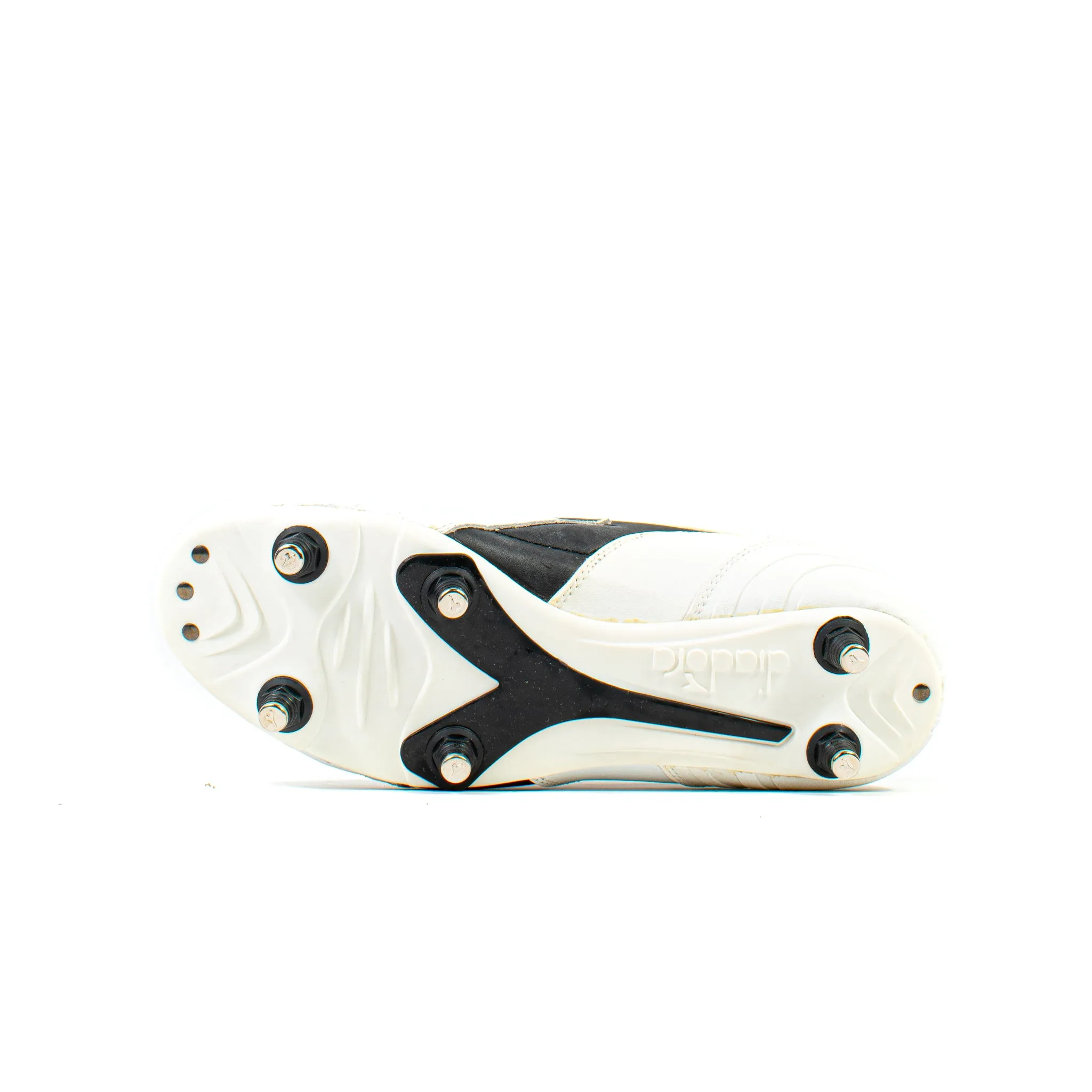 Diadora Talento K White Black SG Roomy Fit