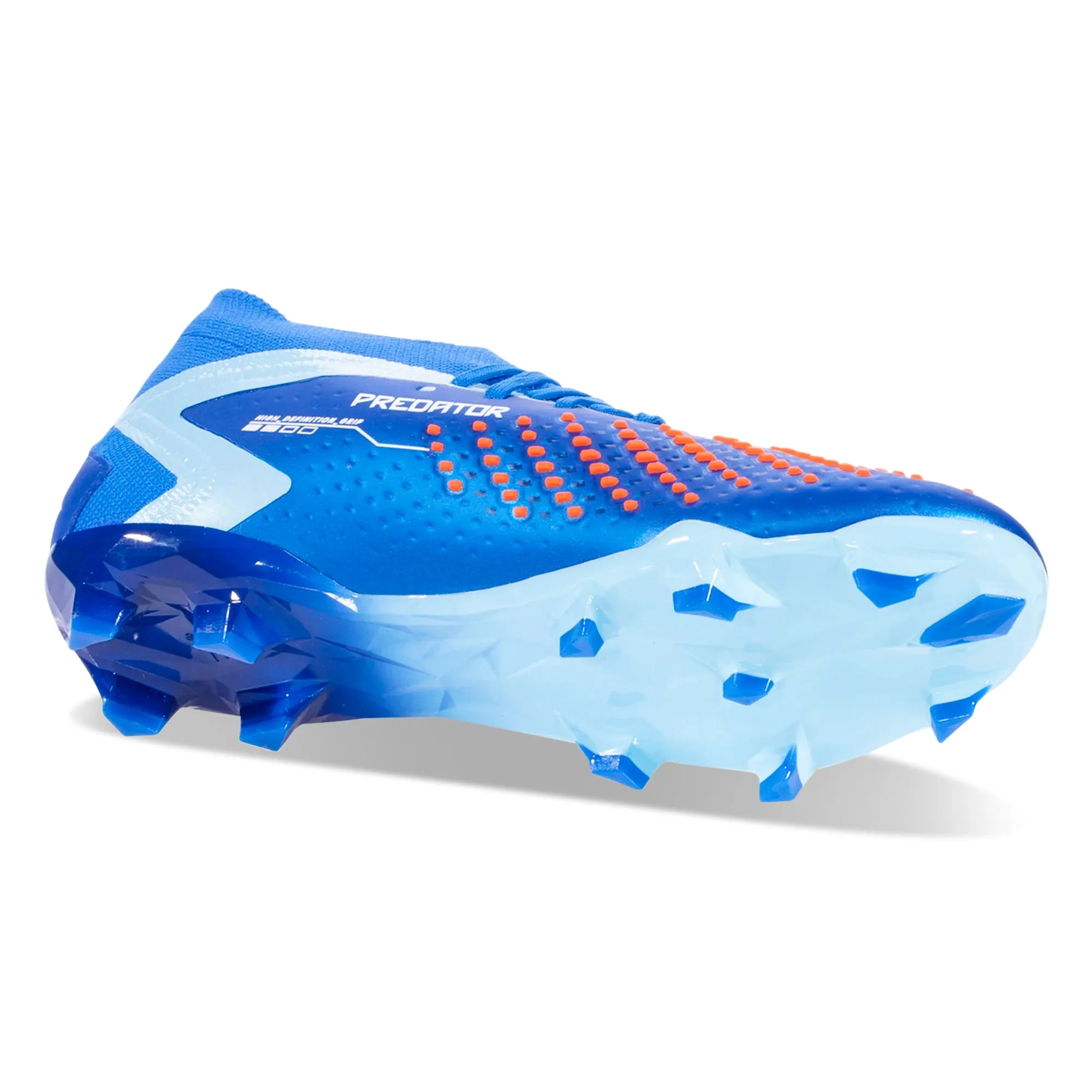 Mesh Upper Game Speed adidas Predator Accuracy.2 Firm Ground Soccer Cleats (Bright Royal/Bliss Blue)