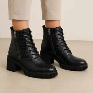 DJANGO & JULIETTE ZYAN BLACK CROC Ultimate Style Functional Style