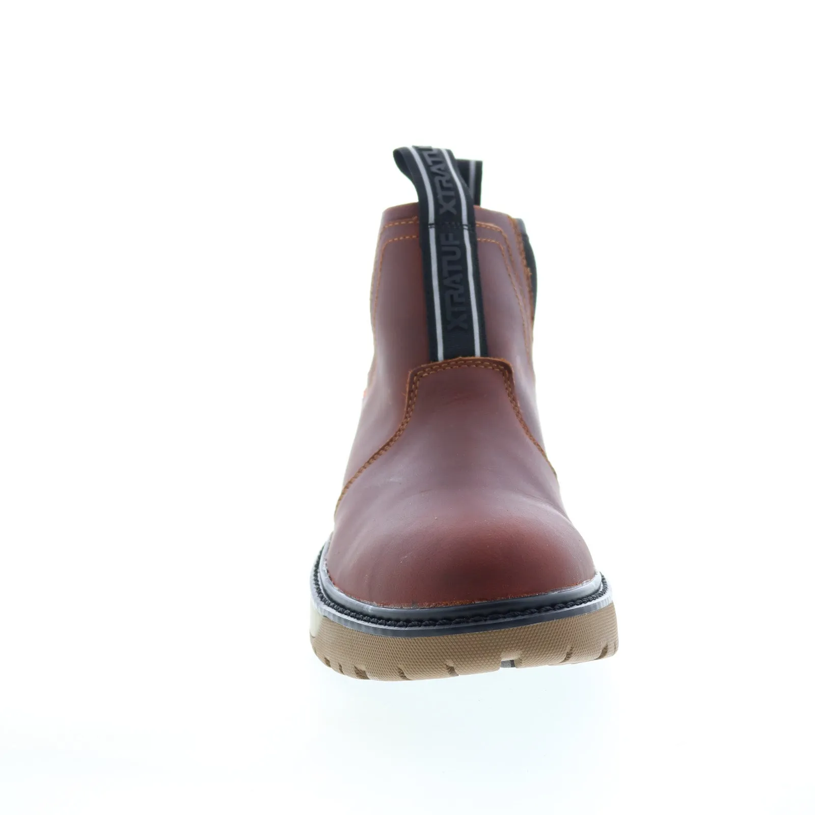 Daytime Wear Xtratuf Bristol Bay Chelsea Waterproof XBC700 Mens Orange Leather Work Boots