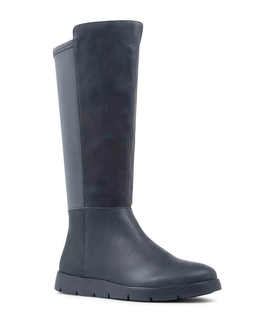 ZIERA MONAKA NAVY Soft outsole Support Cushion