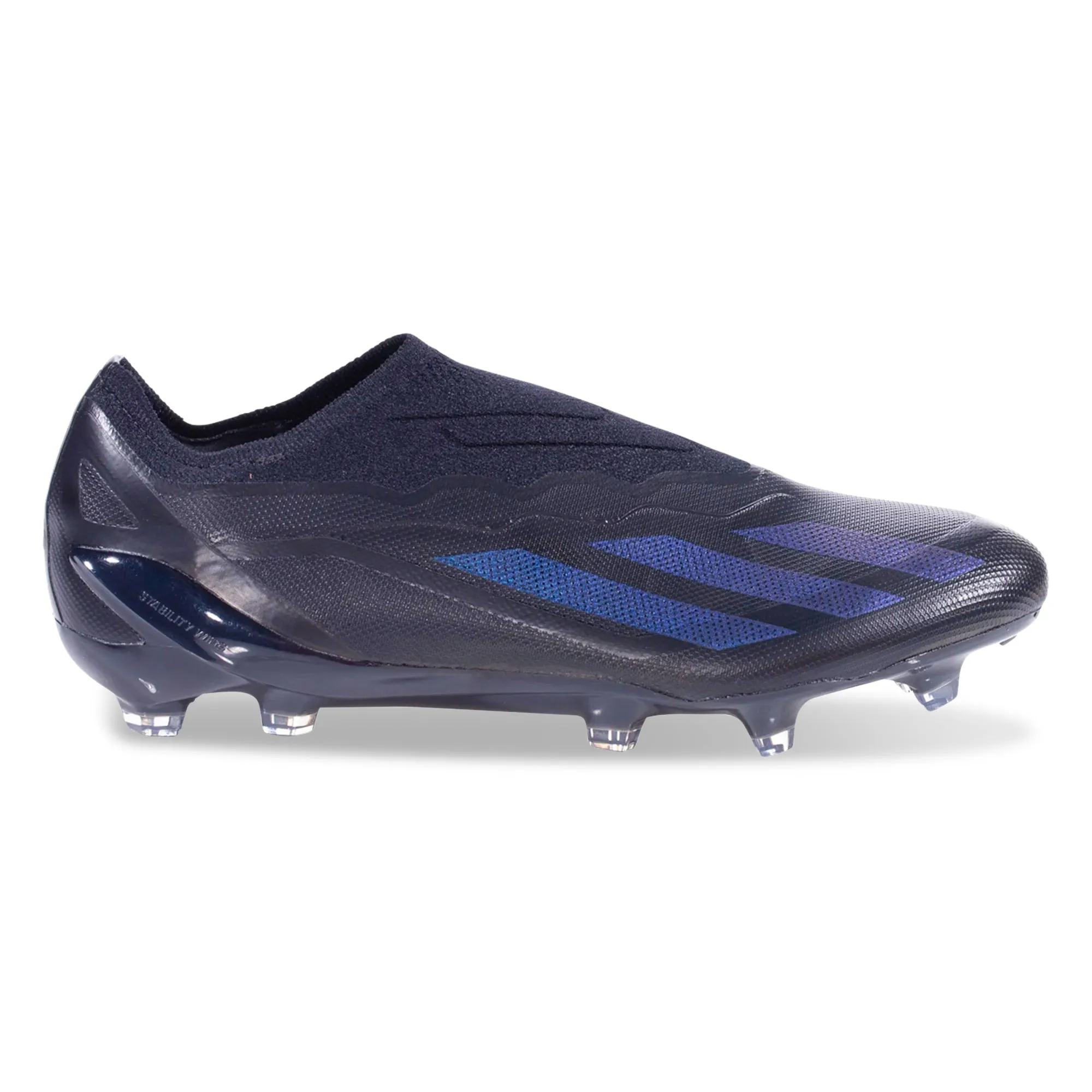 adidas X Crazyfast.1 LL Firm Ground Soccer Cleats (Core Black/Core Black) Speed Lock