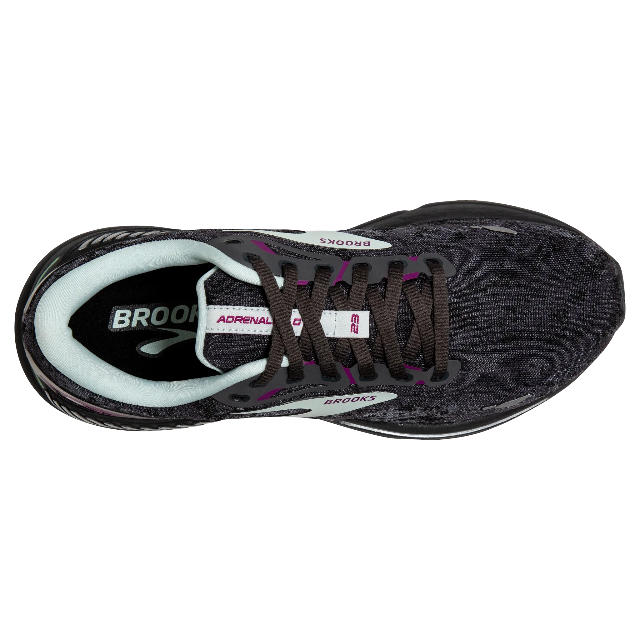 Women's Adrenaline GTS 23 running in smooth tracks shoes