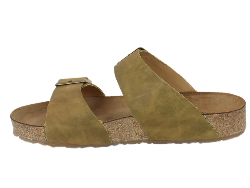 Haflinger Sandals Andrea Country Olive Street Fit
