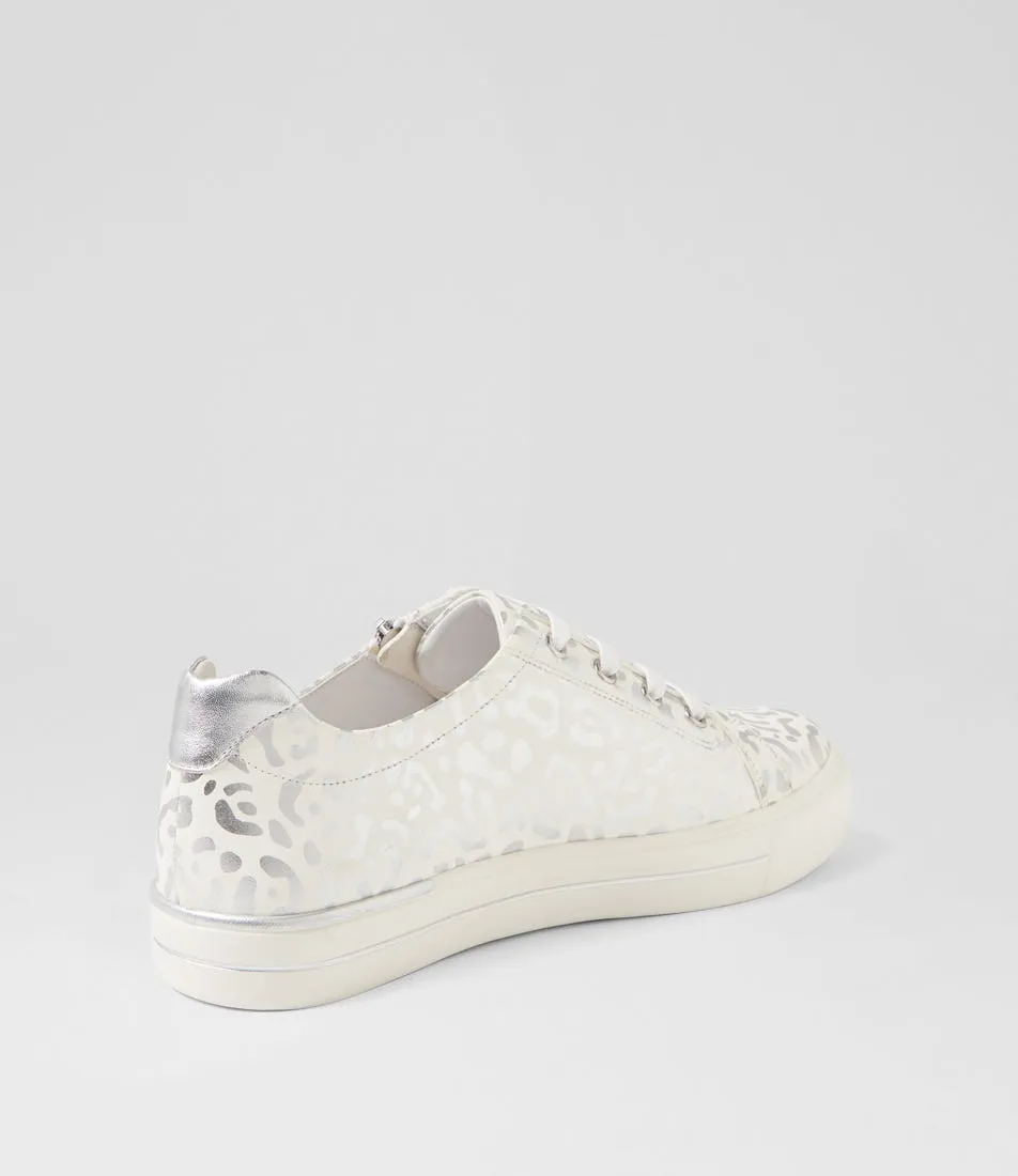 Beach Vibe Coastal vibe ZIERA AUDRY WHITE SILVER LEO