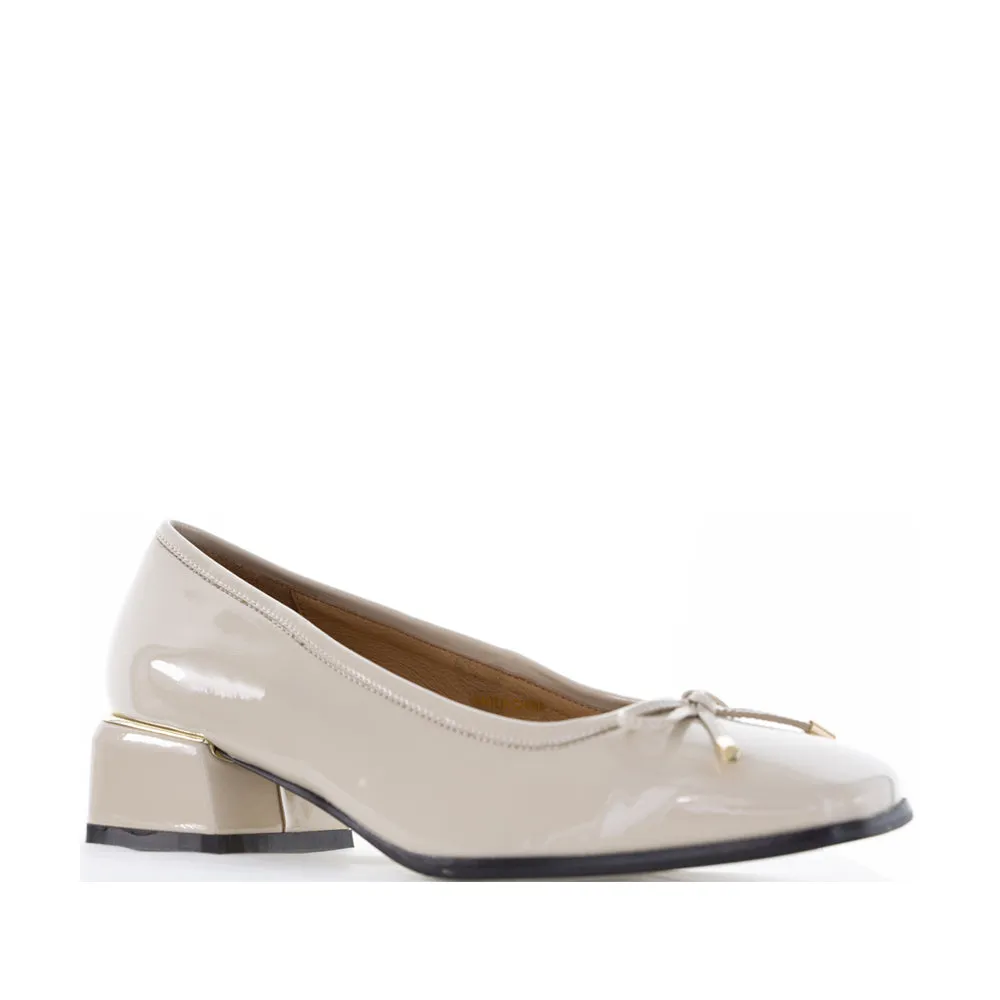 BRESLEY ALBANE NUDE PATENT water - resistance - level