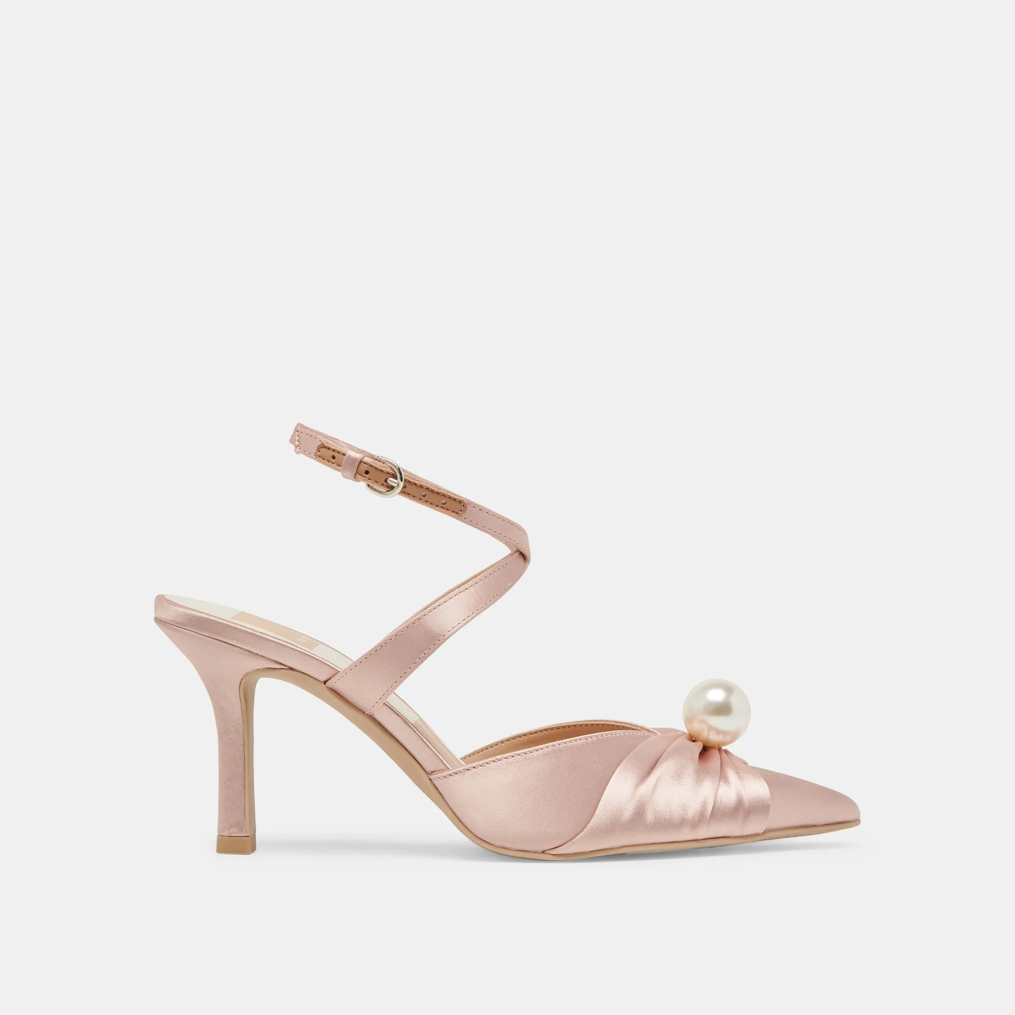 KAYSEY HEELS LT BLUSH SATIN Platform Heels
