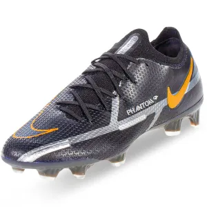 Nike Phantom GT2 Elite FG (Black/Metallic Gold) Arch support Smooth Motion