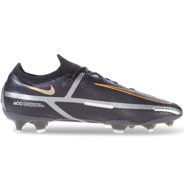 Nike Phantom GT2 Elite FG (Black/Metallic Gold) Pivot Support