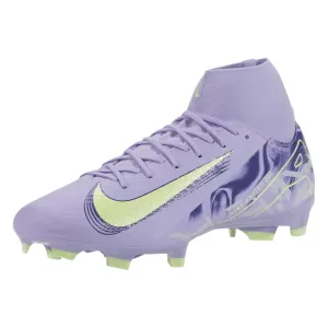Nike United Zoom Superfly Academy FG/MG Soccer Cleats (Purple Agate/Barely Volt) Speed Control Foot Roll