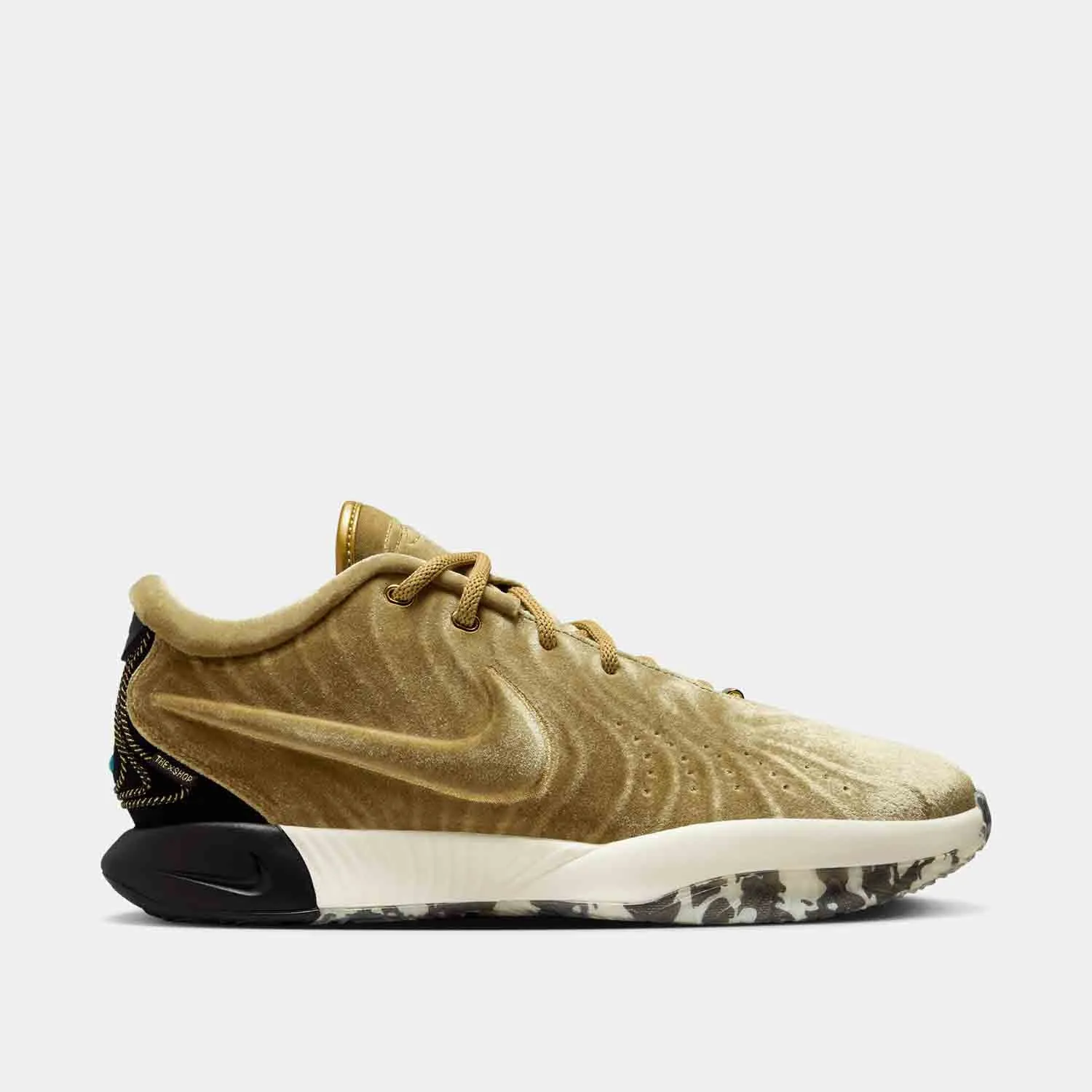 LeBron XXI x The Shop Indoor Cushioning Sneakers Leather Upper