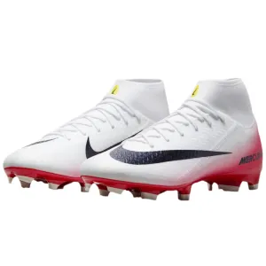 Responsive sole Agility Gear Nike Zoom Superfly 10 Academy LV8 Firm Ground/Multi Ground Soccer Cleats (University Red/Dark Obsidian)