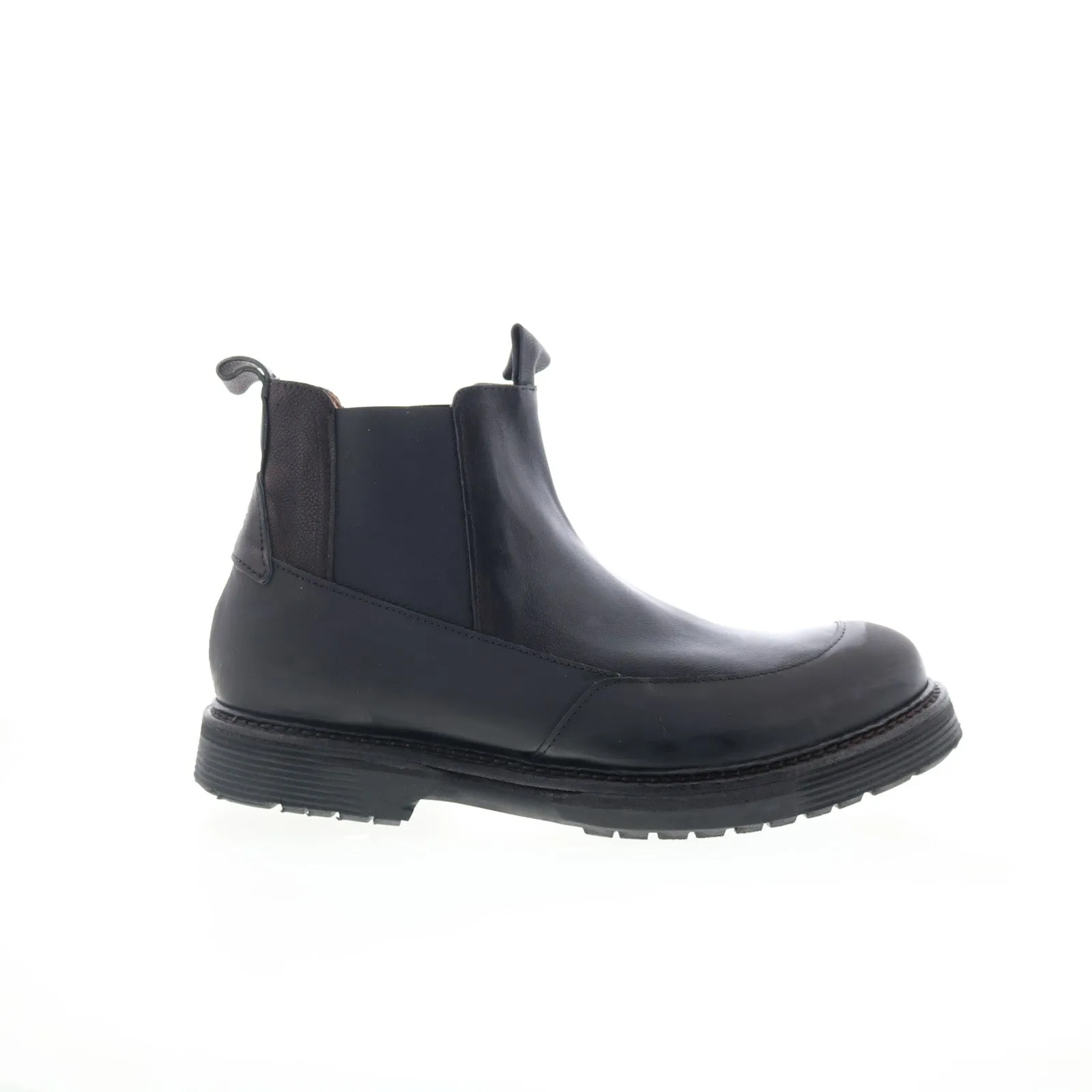 A.S. 98 Ronny Mens Black Synthetic Slip On Chelsea Boots Hunting Trip