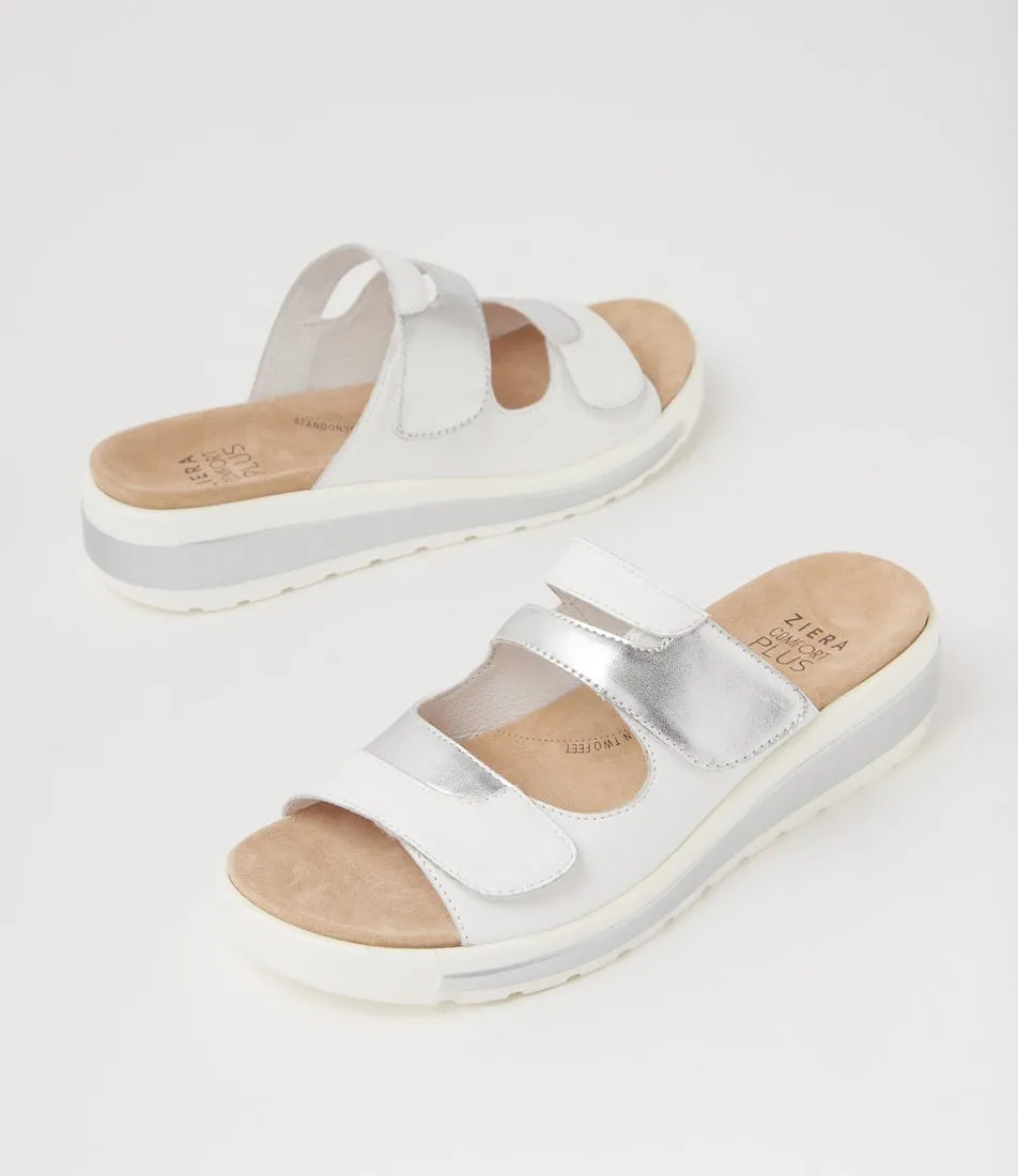 Day Walk Comfort ZIERA GENRA WHITE SILVER