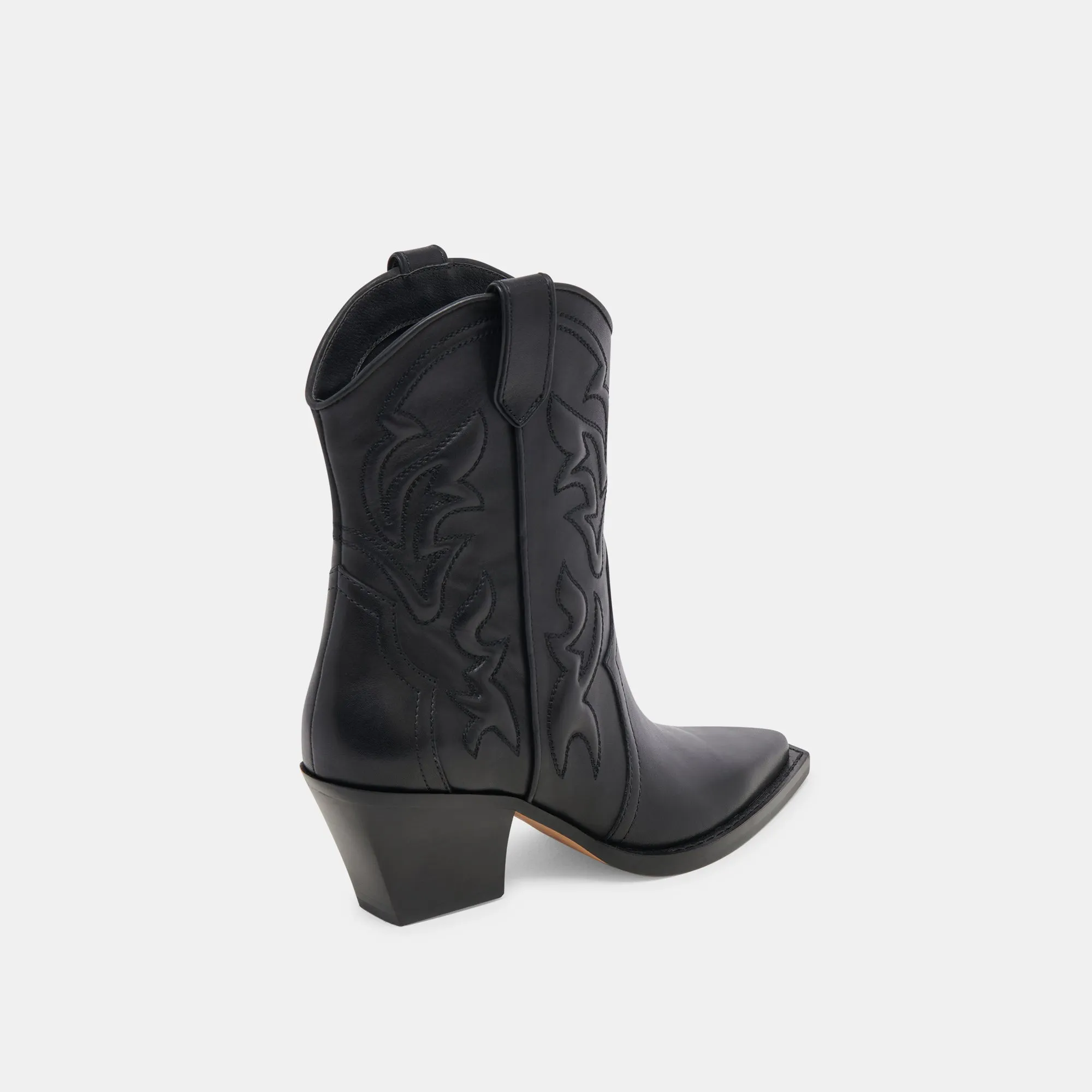 RIMONA BOOTIES BLACK LEATHER Neutral Tone