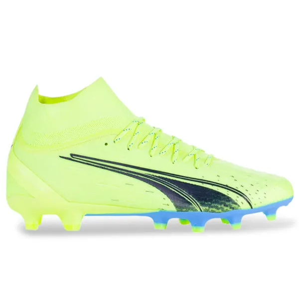 Puma Ultra Pro FG/AG Soccer Cleats (Fizzy Light/Parisian Blue) Midsole Foam