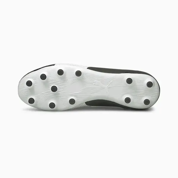 Puma Monarch II FG/AG Soccer Cleats (Puma Black/White) Abrasion Guard