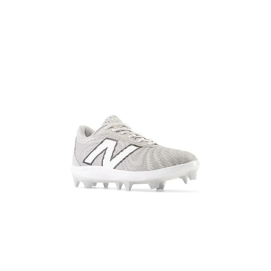 New Balance Men's FuelCell 4040 V7 Molded Baseball Cleats - Raincloud / Optic White - PL4040G7 Light Flex