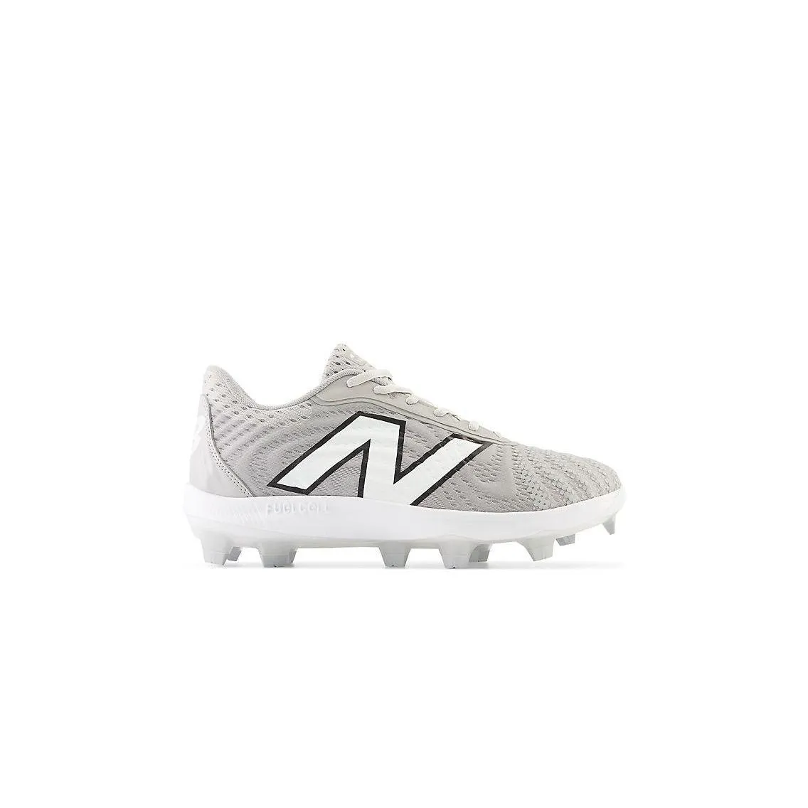 City Gear New Balance Men's FuelCell 4040 V7 Molded Baseball Cleats - Raincloud / Optic White - PL4040G7