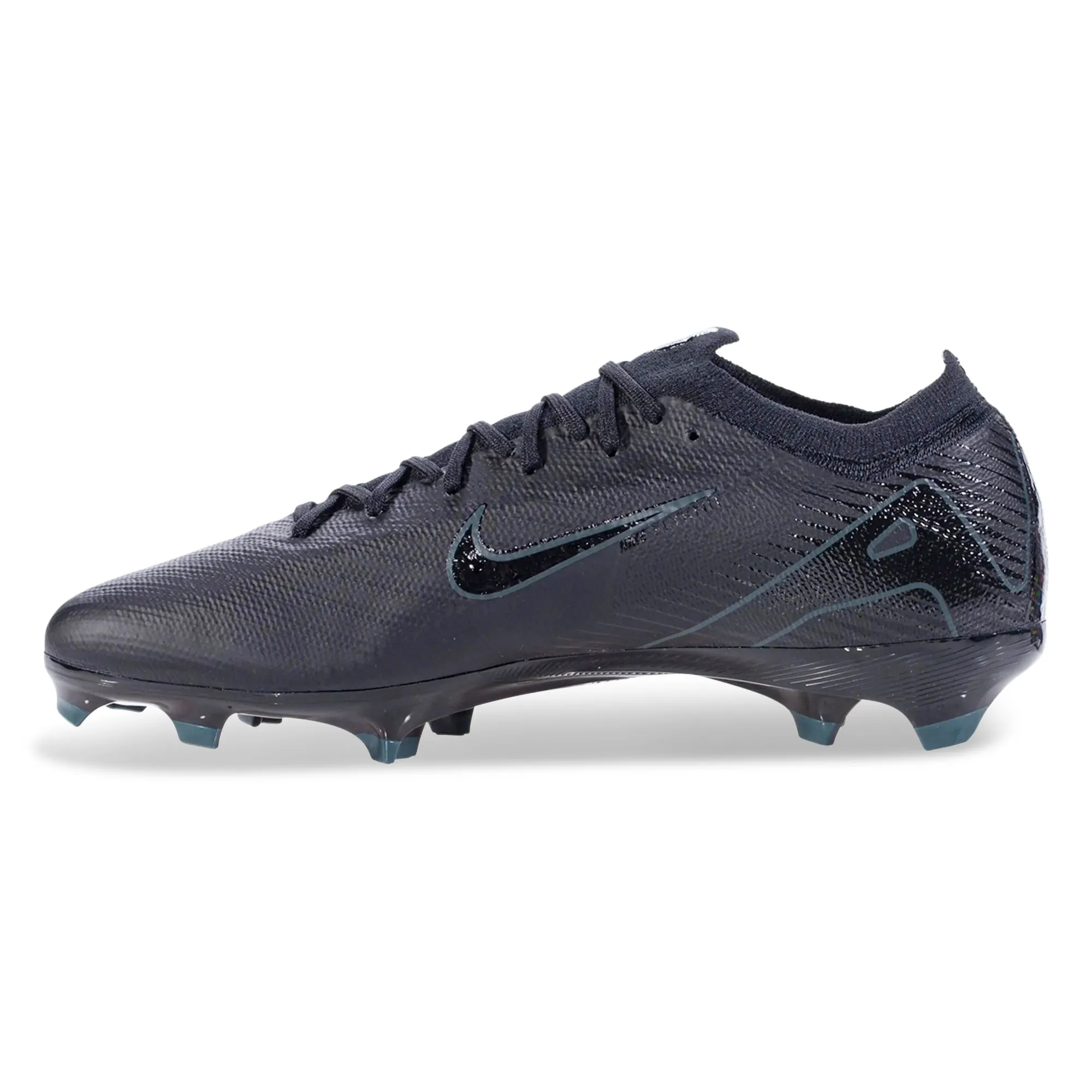 Nike Zoom Vapor 16 Pro FG Soccer Cleats (Black/Deep Jungle) Low Cut