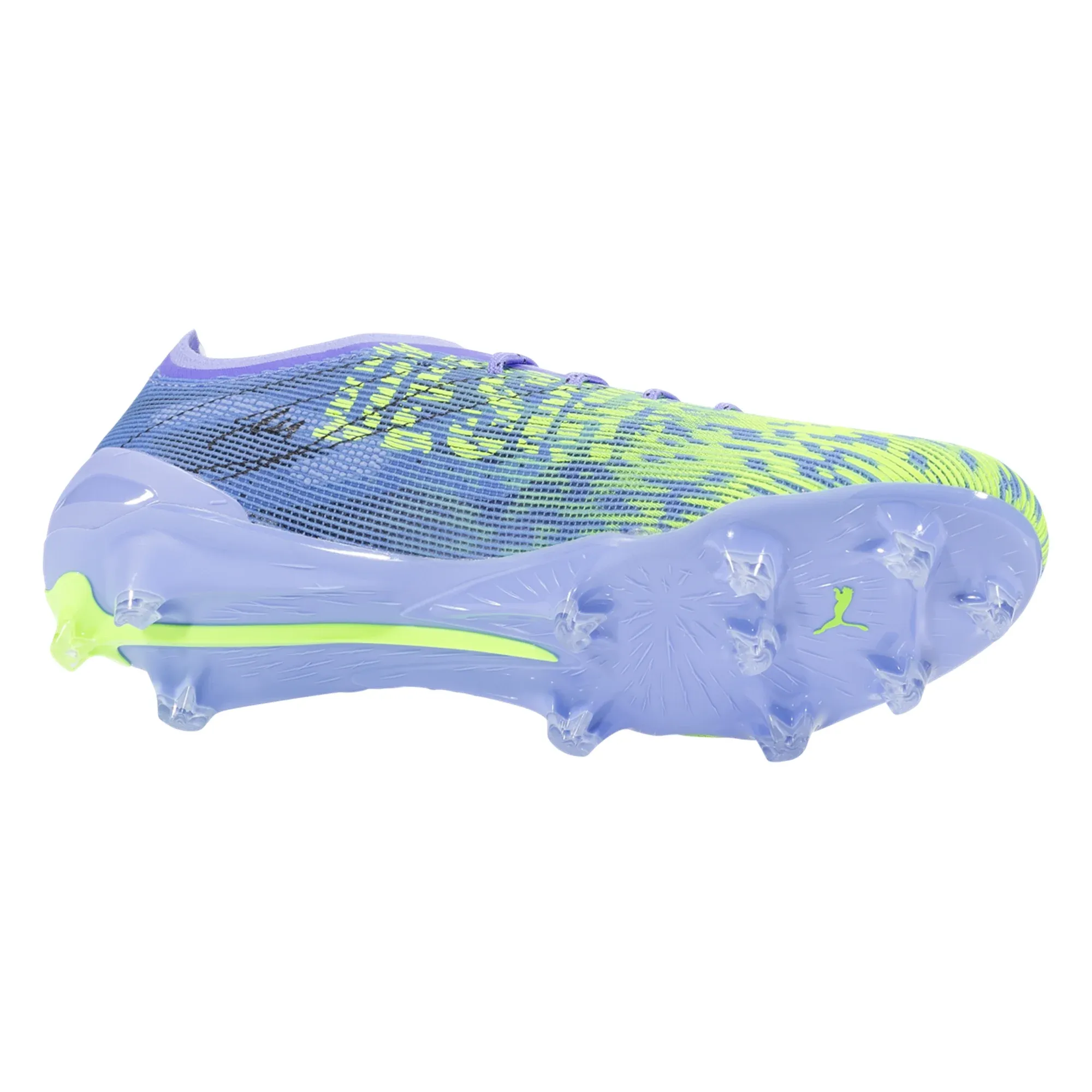 Puma Ultra 5 Ultimate Chasing FG (Elektro Purple/Green Glare) Motion Assist