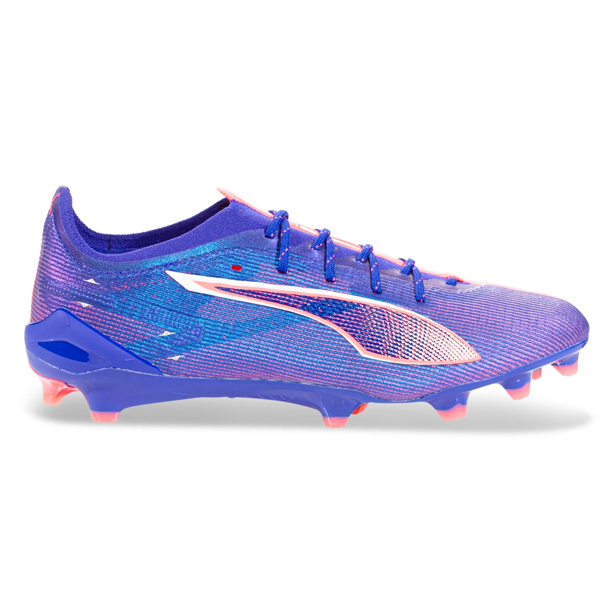 Puma Ultra 5 Ultimate FG Soccer Cleats (Lapis Lazuli/White) Training Mode Locked Fit