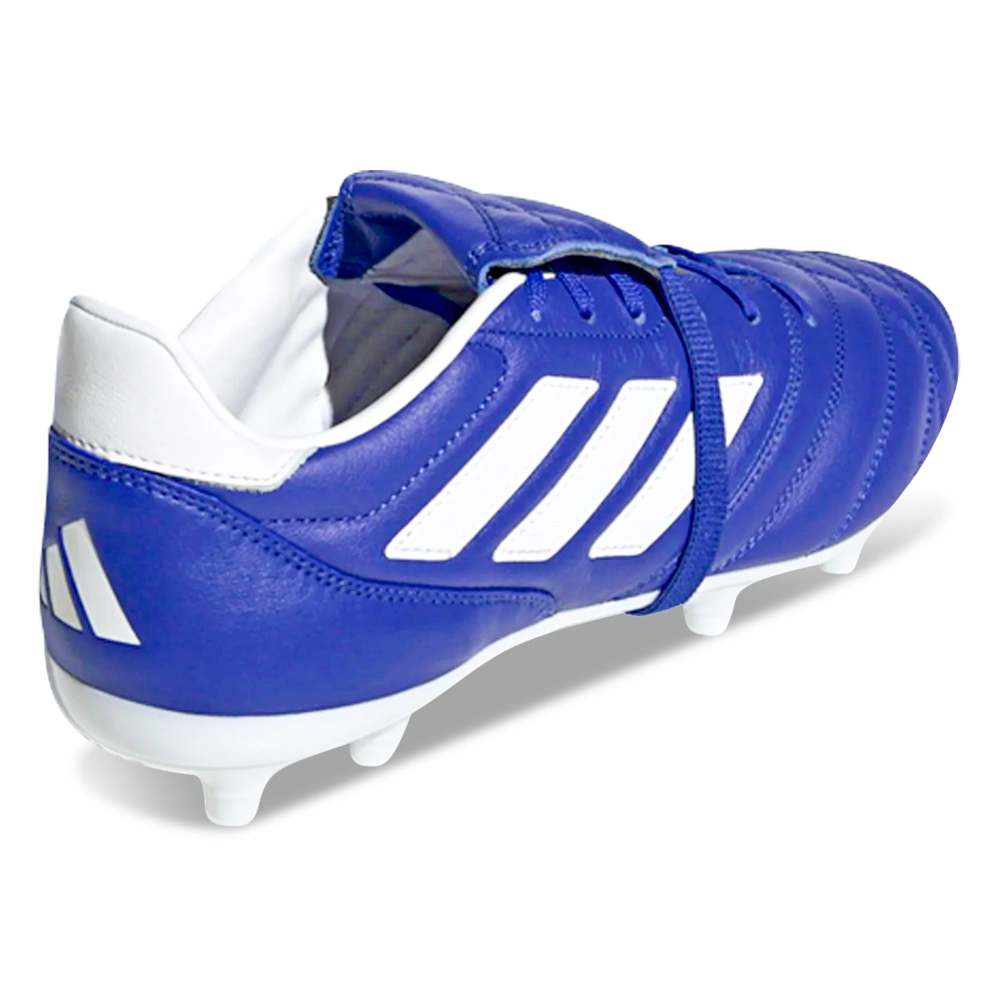 adidas Copa Gloro Firm Ground Soccer Cleats (Semi Lucid Blue/White) Injury prevention