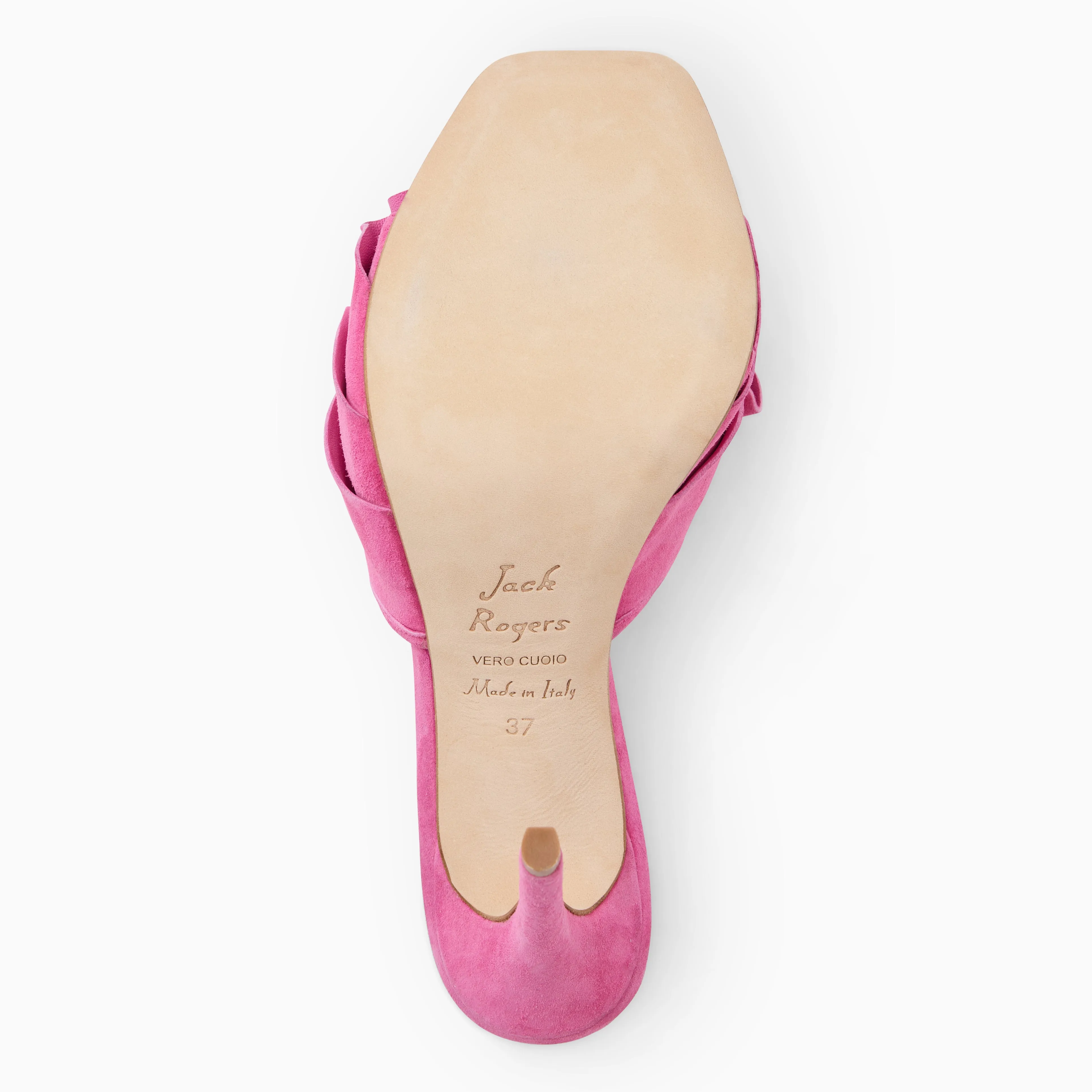 Autumn Tone Body Align Beatrice Suede Ruffle Heel