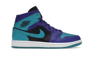 Jordan 1 Mid Black Grape (Women??s) Multi-Court Usage