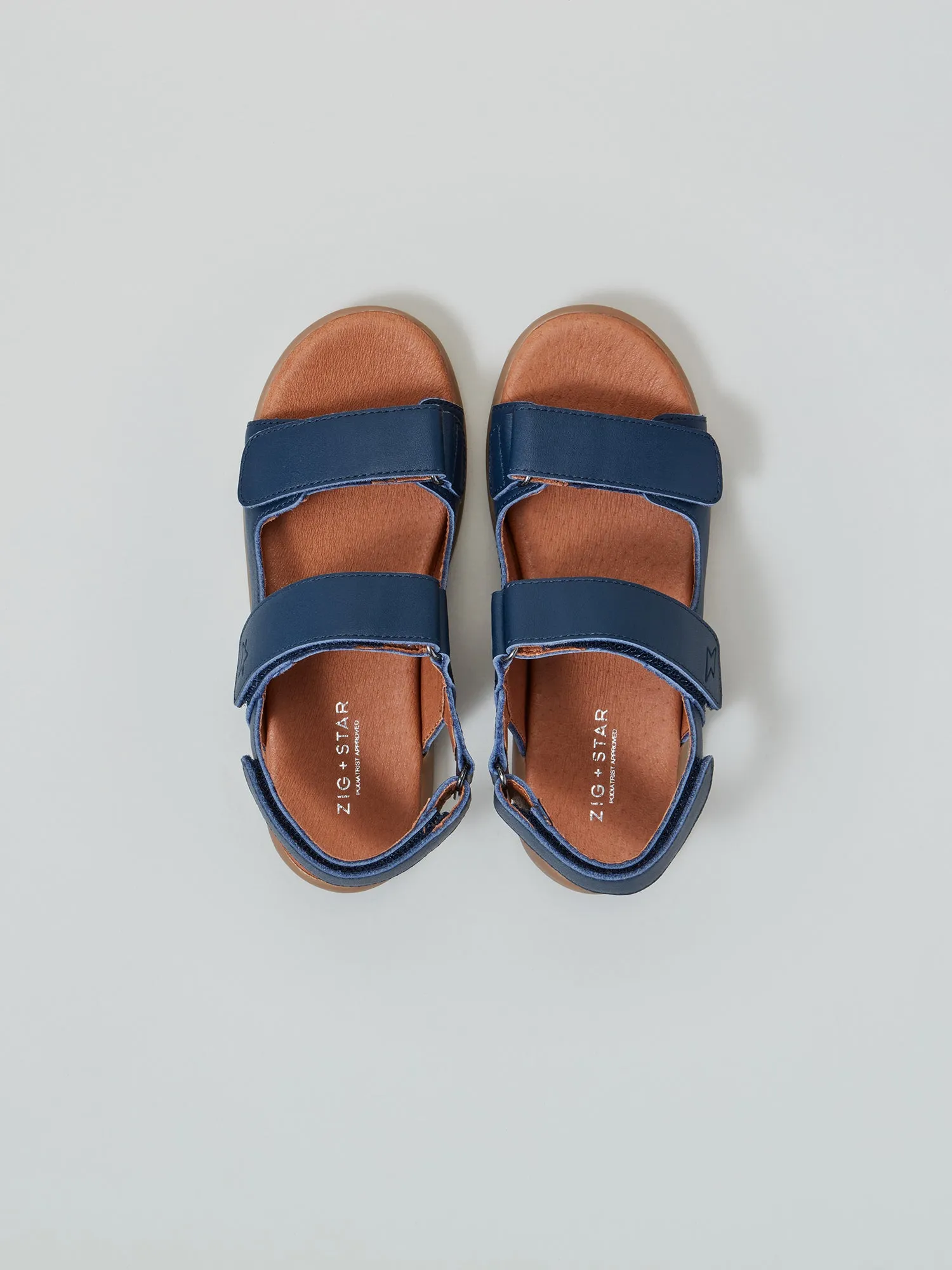 Weekend Style Solar Junior Strap Sandal Navy