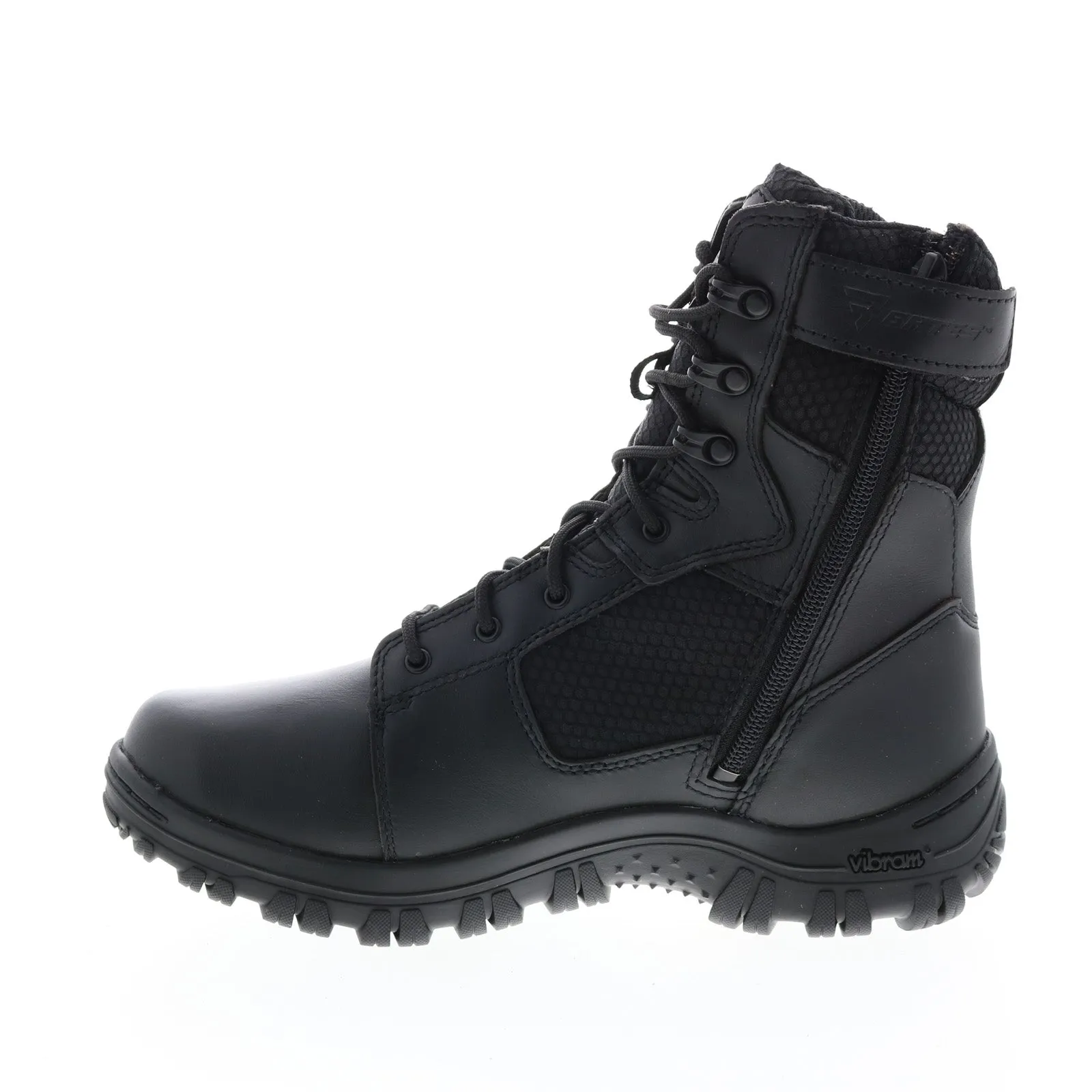 Functional Build Bates Maneuver Waterproof Side Zip E05508 Mens Black Leather Tactical Boots