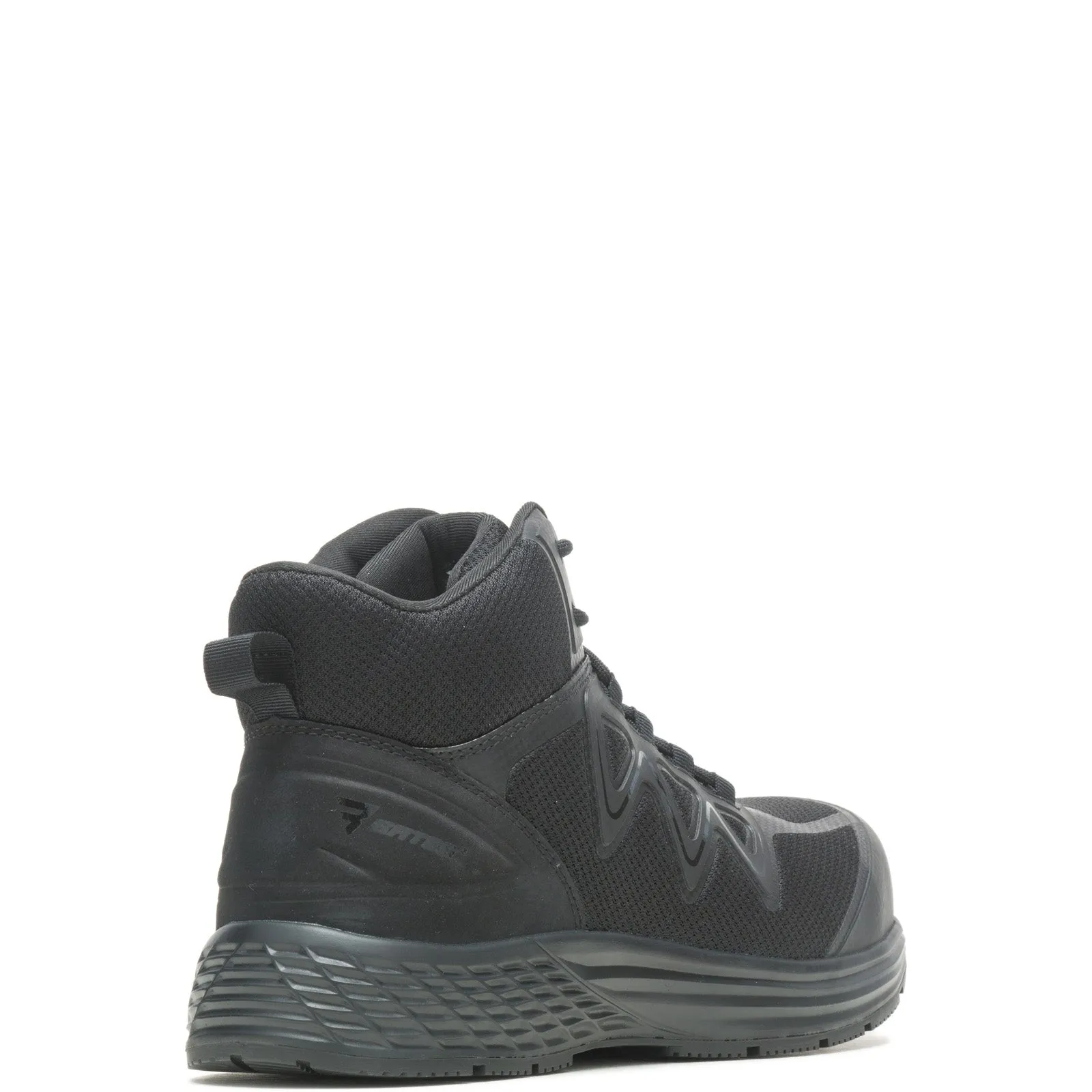 Bates Rush Mid Work Composite Toe E09103 Mens Black Canvas Tactical Boots Outdoor Chore Rugged Walk