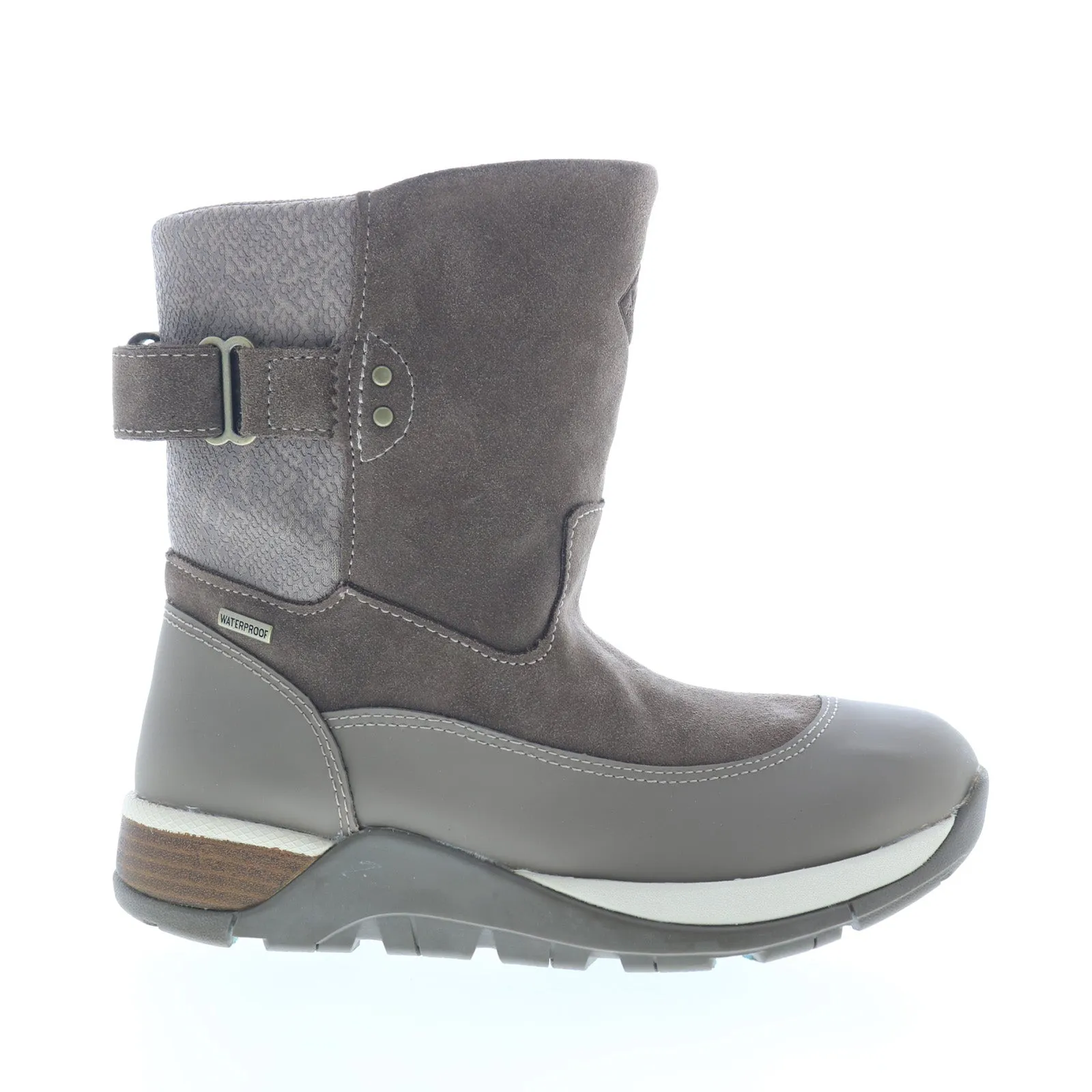 Smart Look Original Muck Apres II Leather Mid AP2901 Womens Gray Suede Winter Boots