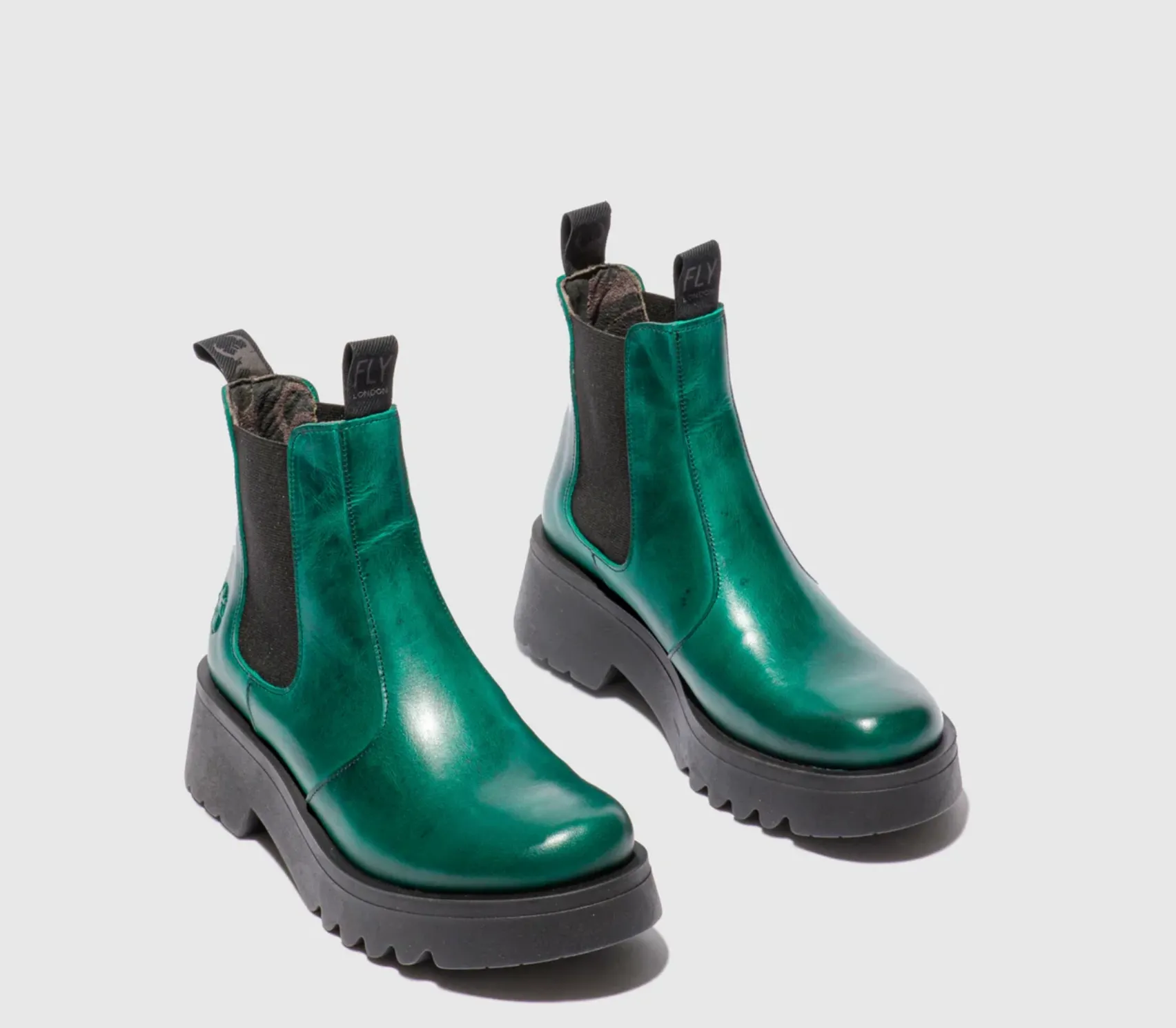 FLY LONDON MEDI SHAMROCK GREEN Cold Proof