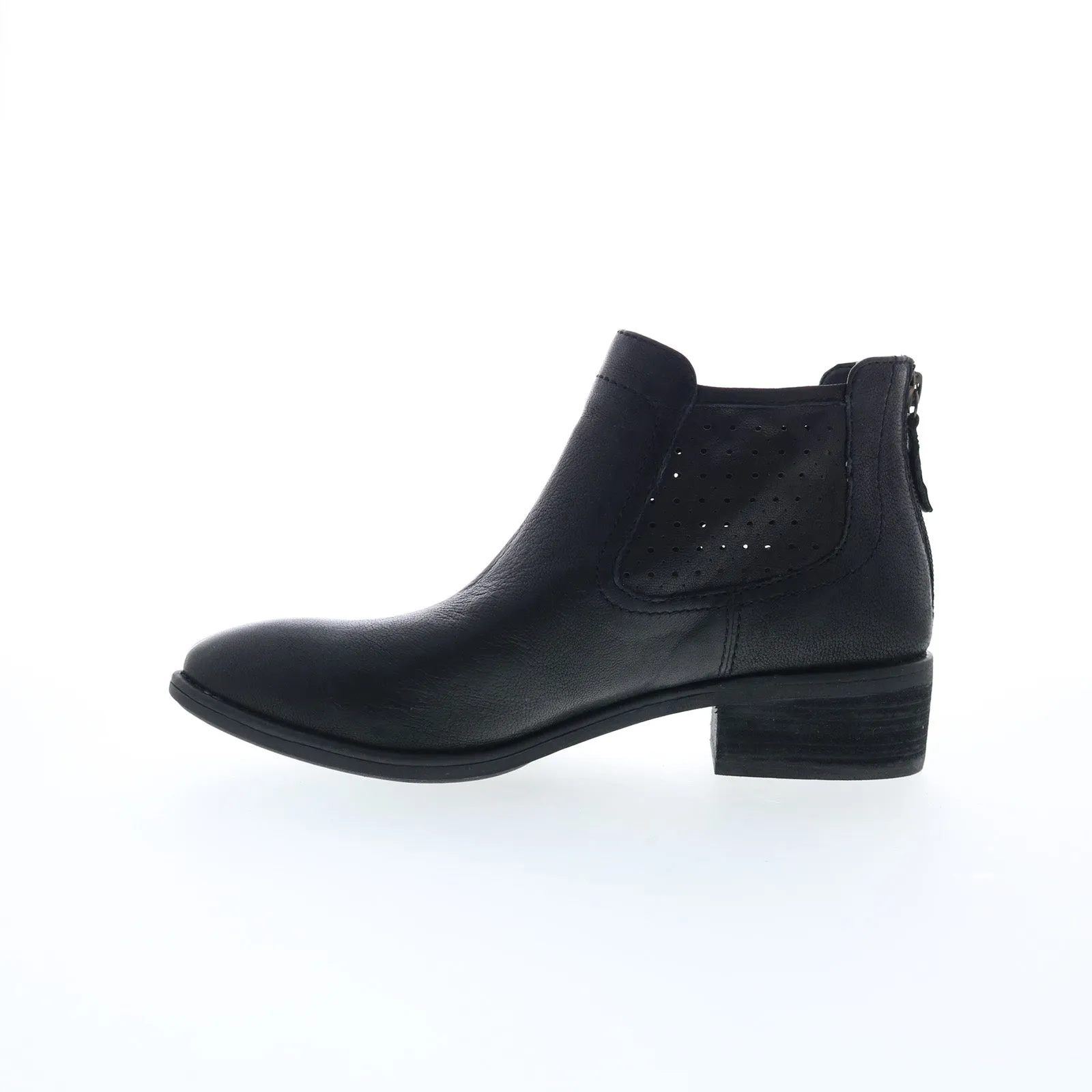 Comfortiva Cadwin CT0024701 Womens Black Leather Ankle & Booties Boots Support frame