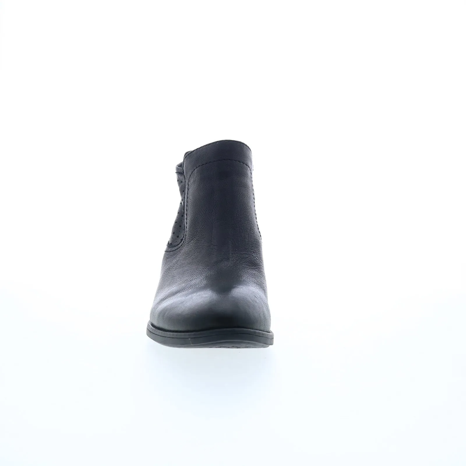 Classic Design Mesh Lining Comfortiva Cadwin CT0024701 Womens Black Leather Ankle & Booties Boots