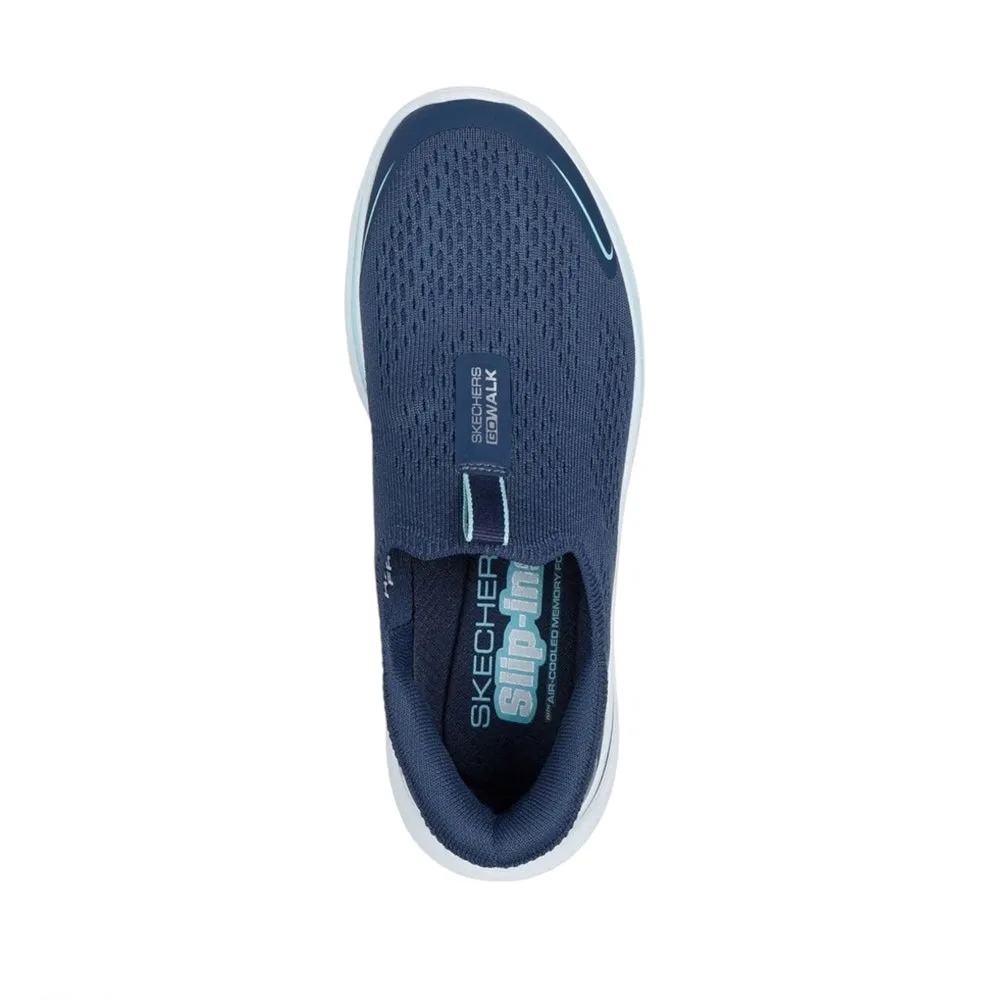 SKECHERS GO WALK 7 SPRINGTIME NAVY AQUA Relaxed Vibe