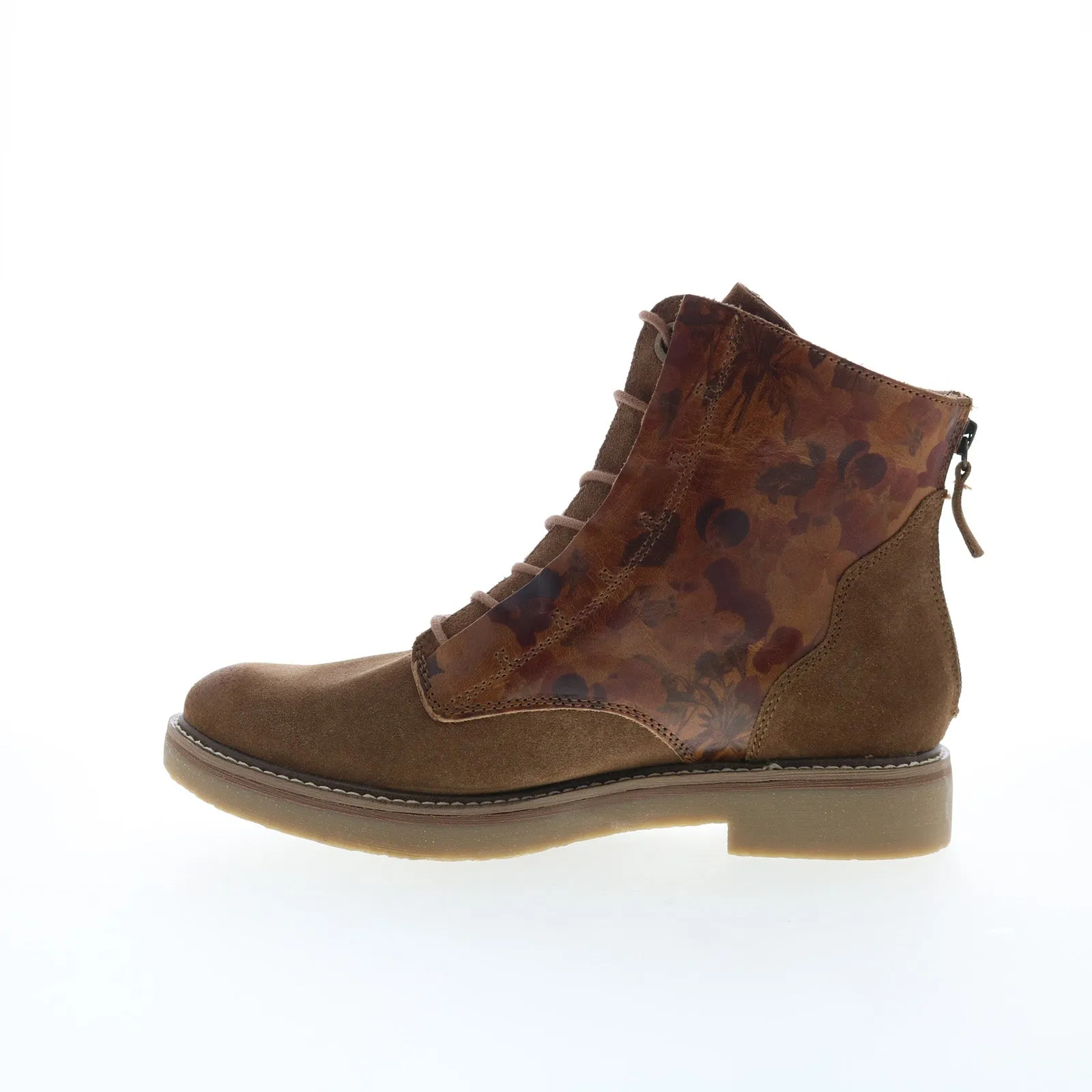 Solid Stitching Comfortiva Renny CT0033000 Womens Brown Wide Suede Casual Dress Boots