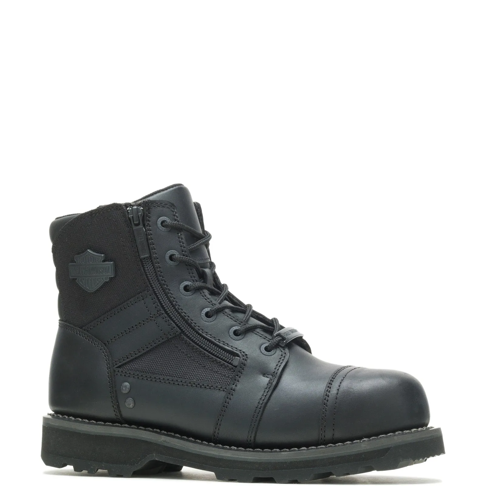 Active Adventures Smooth Entry Harley-Davidson Bonham Composite Toe D93681 Mens Black Motorcycle Boots
