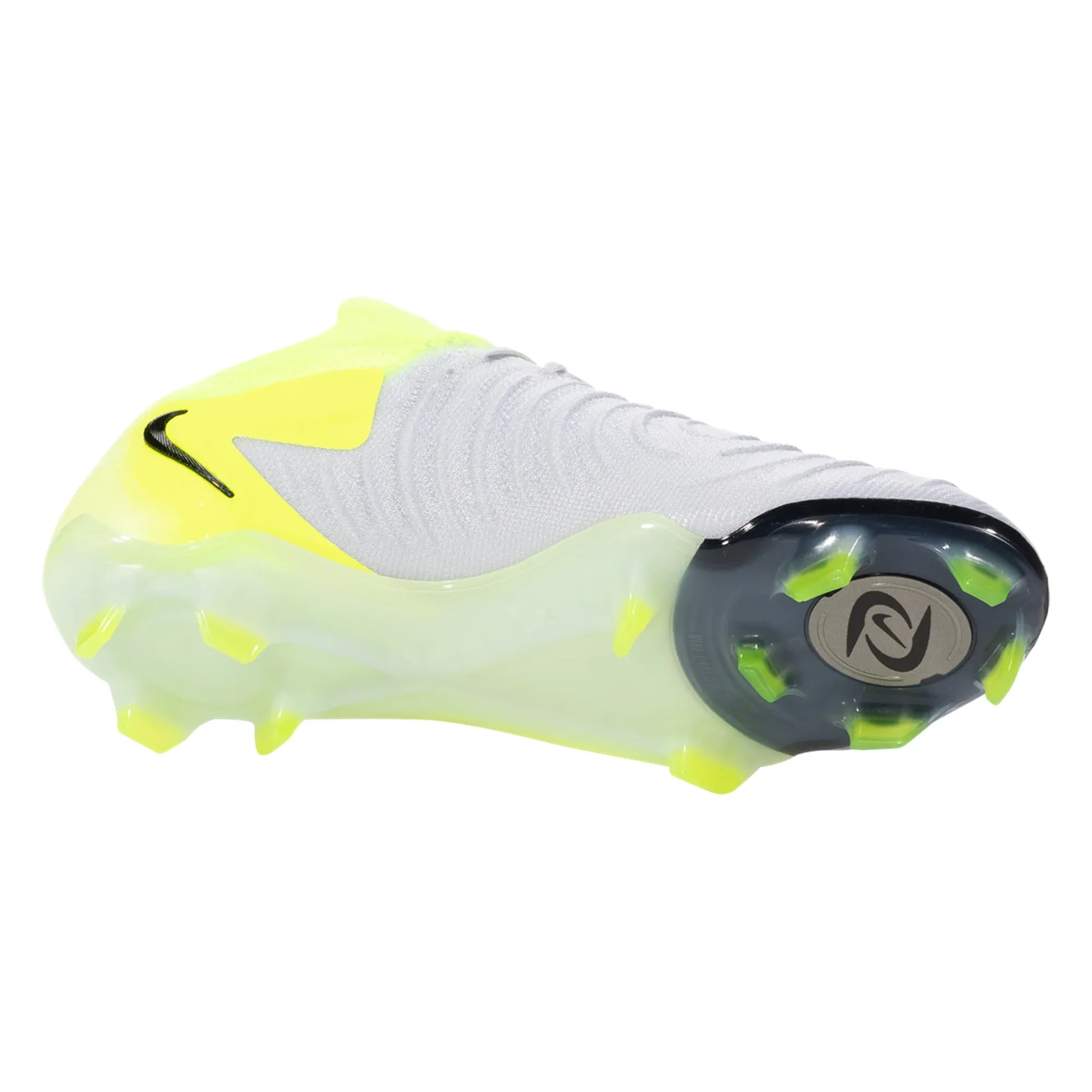 Nike Phantom GX II Elite FG Soccer Cleats (Metallic Silver/Black-Volt) Flat Ground