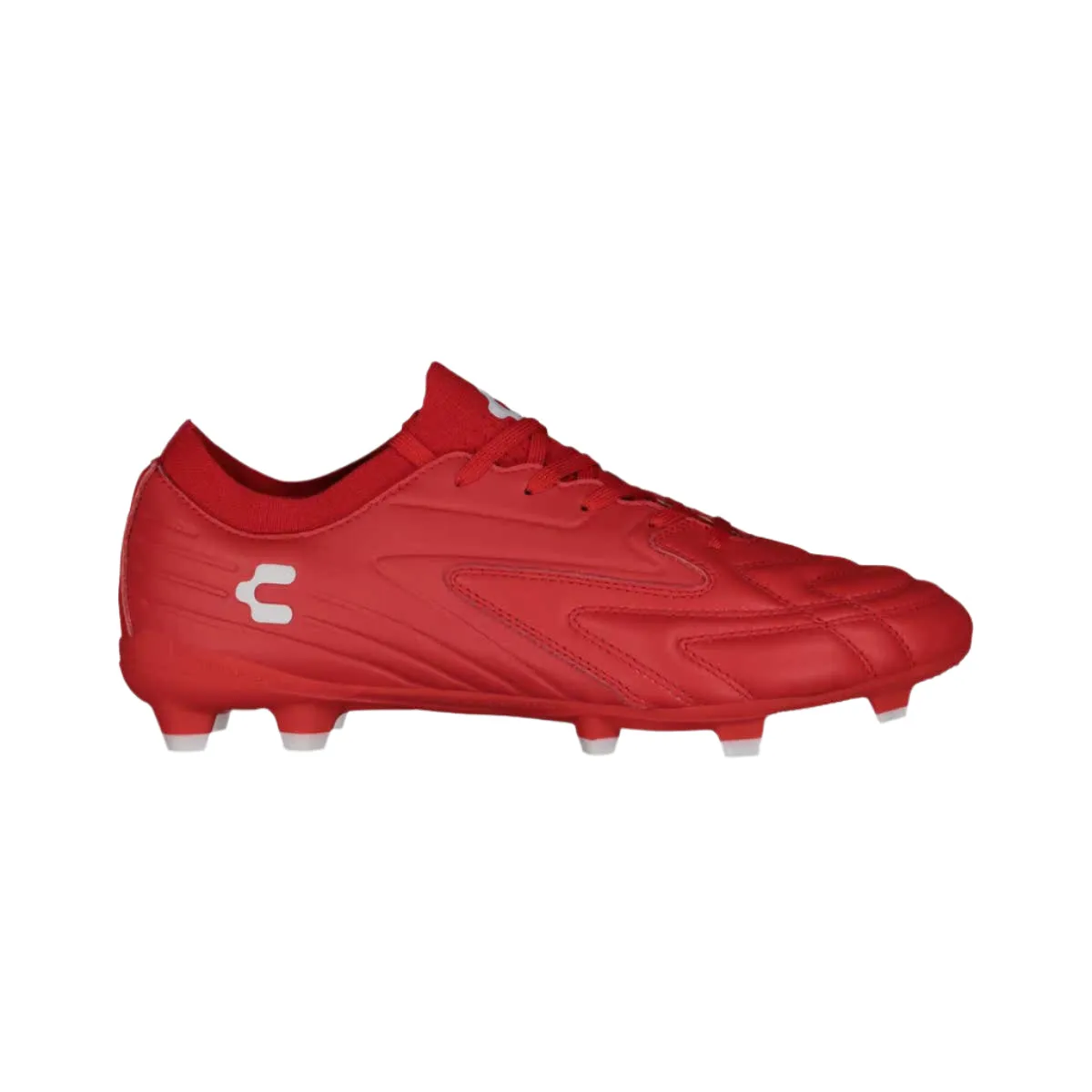 Charly Onore LT Firm Ground Soccer Cleats (Red) Walk Transition