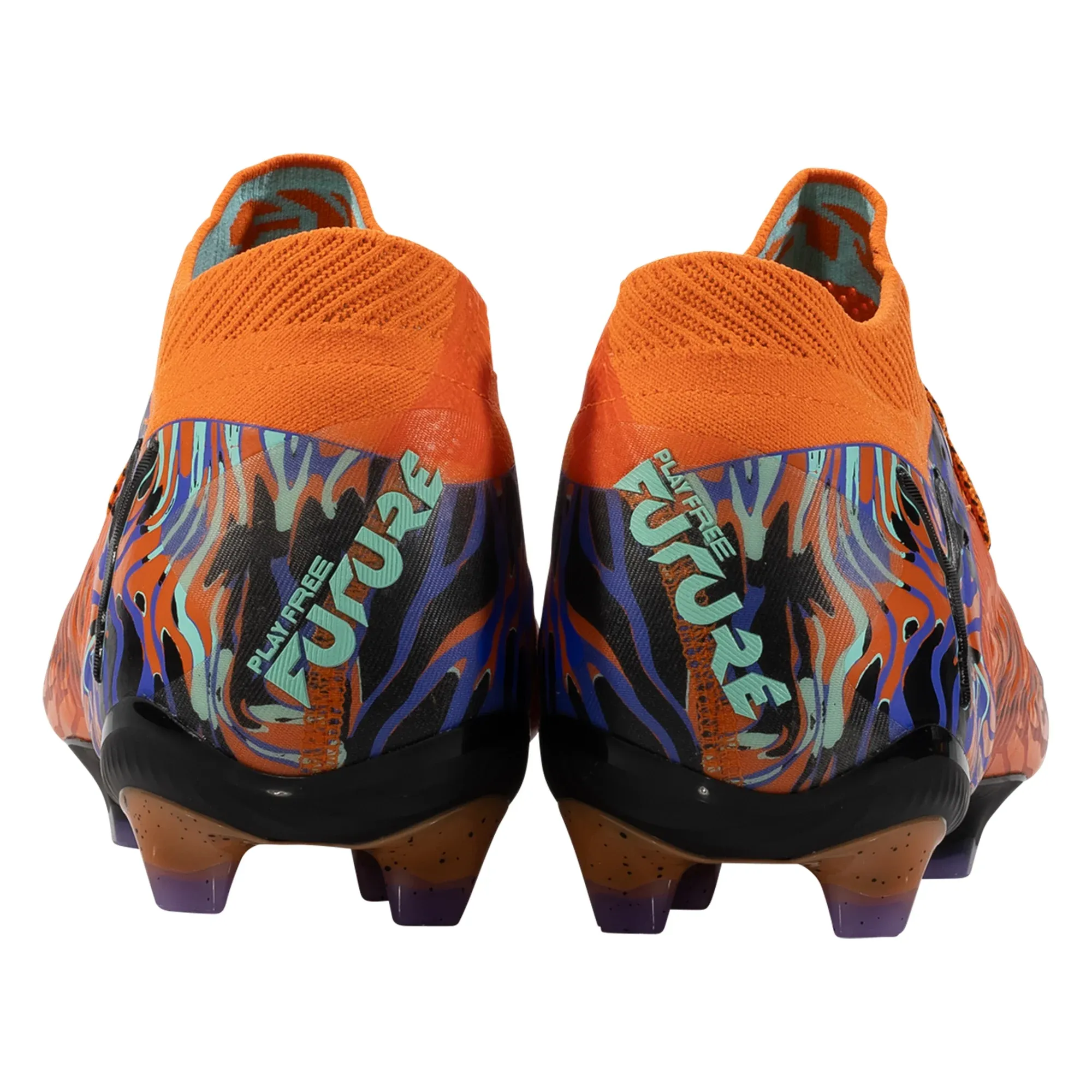 Puma Future 8 Ultimate Creativity FG Soccer Cleats (Orange Poppy/Dark Amethyst) Power Grip