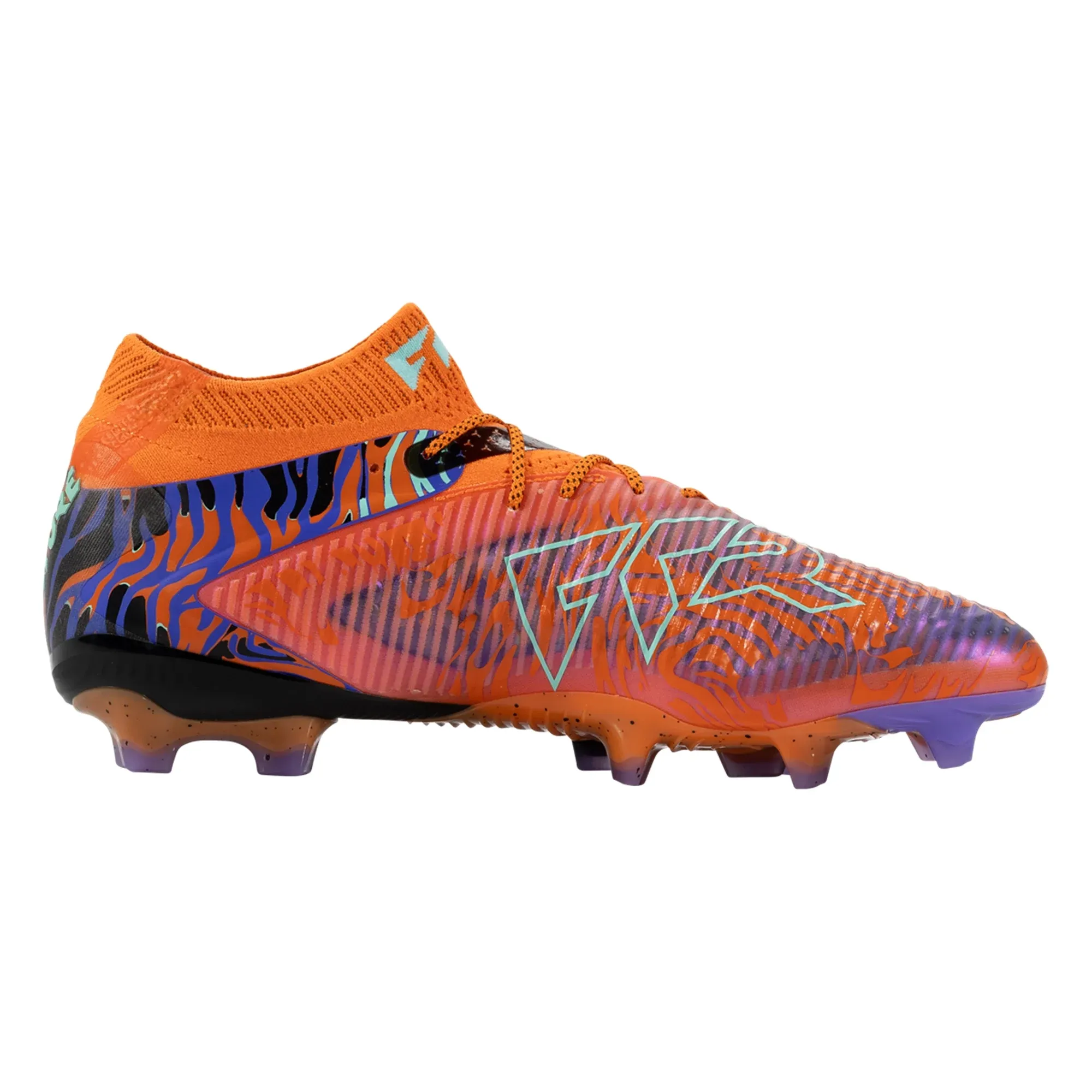 Cool Down Team Gear Puma Future 8 Ultimate Creativity FG Soccer Cleats (Orange Poppy/Dark Amethyst)