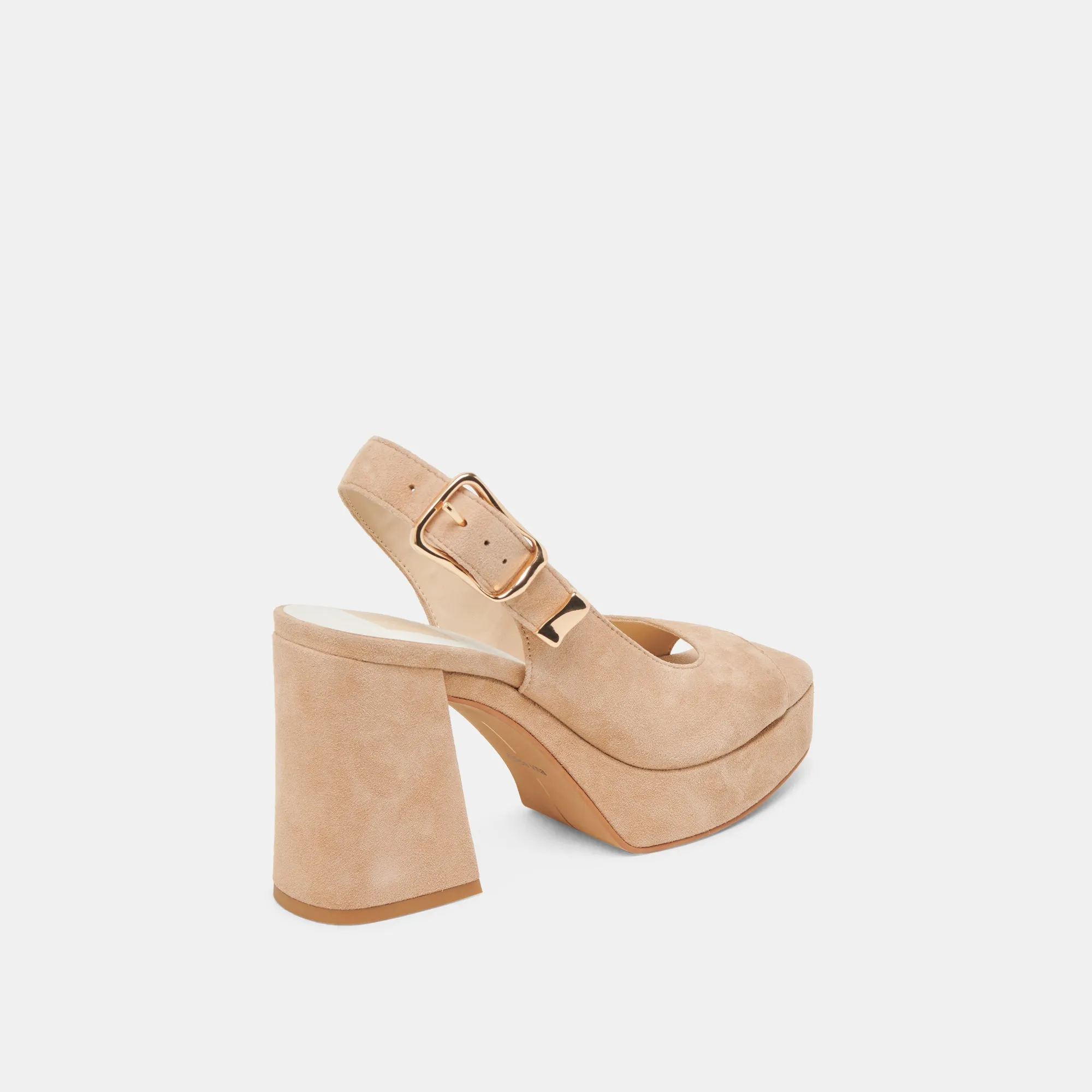 Retro Stilettos FLORES HEELS BAMBOO SUEDE