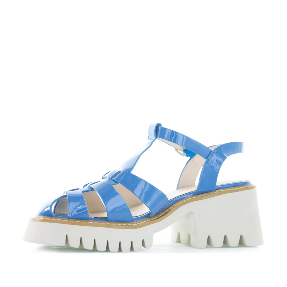 MILA RAINE FUSE BLUE PATENT High Top