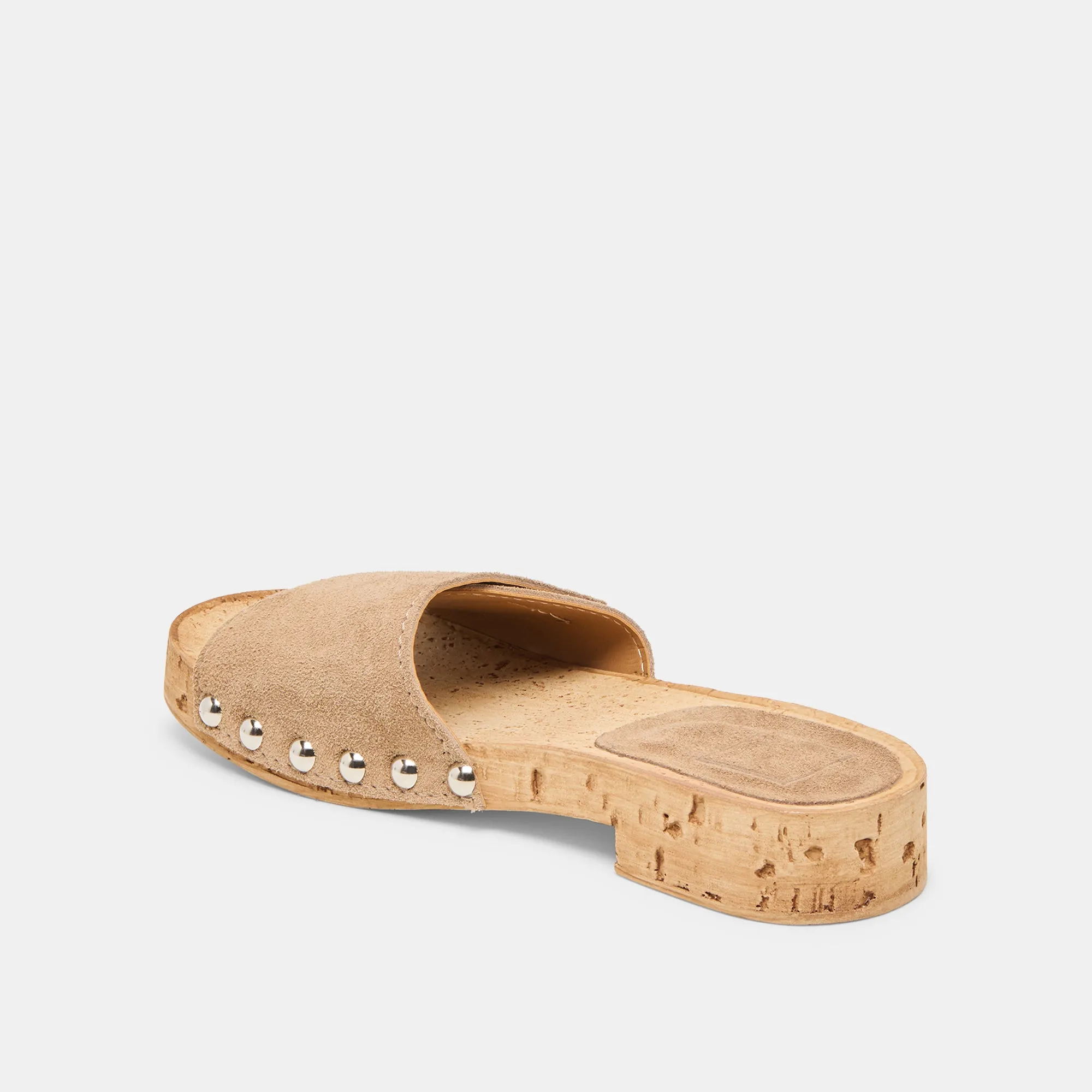 All weather SANDY SANDALS TAUPE SUEDE