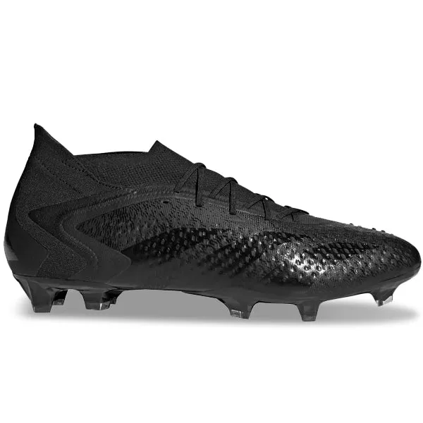 Tackle Practice adidas Predator Accuracy.1 Firm Ground Soccer Cleats (Core Black)