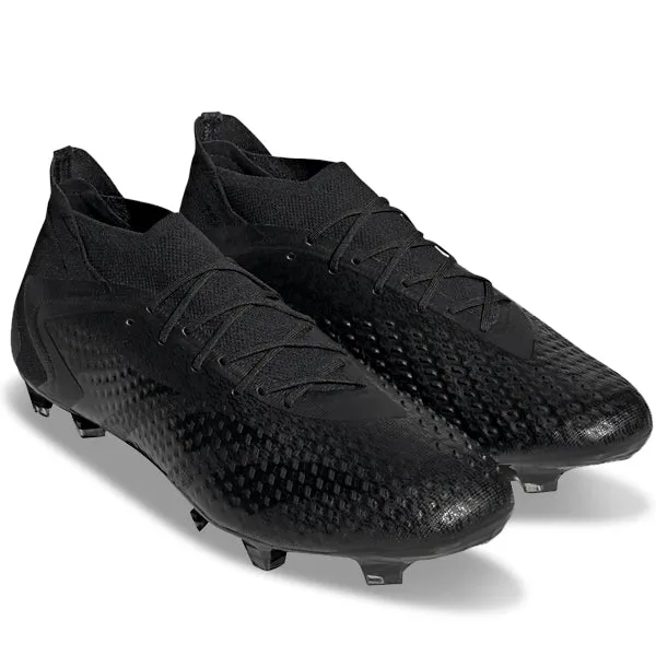 adidas Predator Accuracy.1 Firm Ground Soccer Cleats (Core Black) Foot Energy