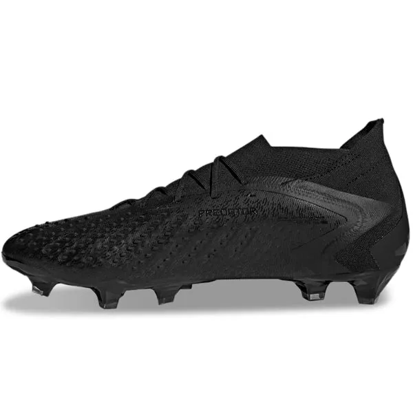adidas Predator Accuracy.1 Firm Ground Soccer Cleats (Core Black) Cool Liner Traction Frame